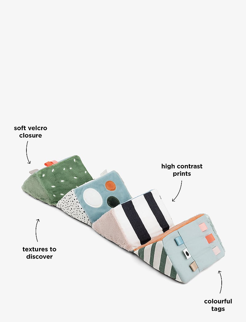 Done by Deer - Fold-out sensory cube Deer friends Colour mix - interaktives spielzeug - colour mix - 1