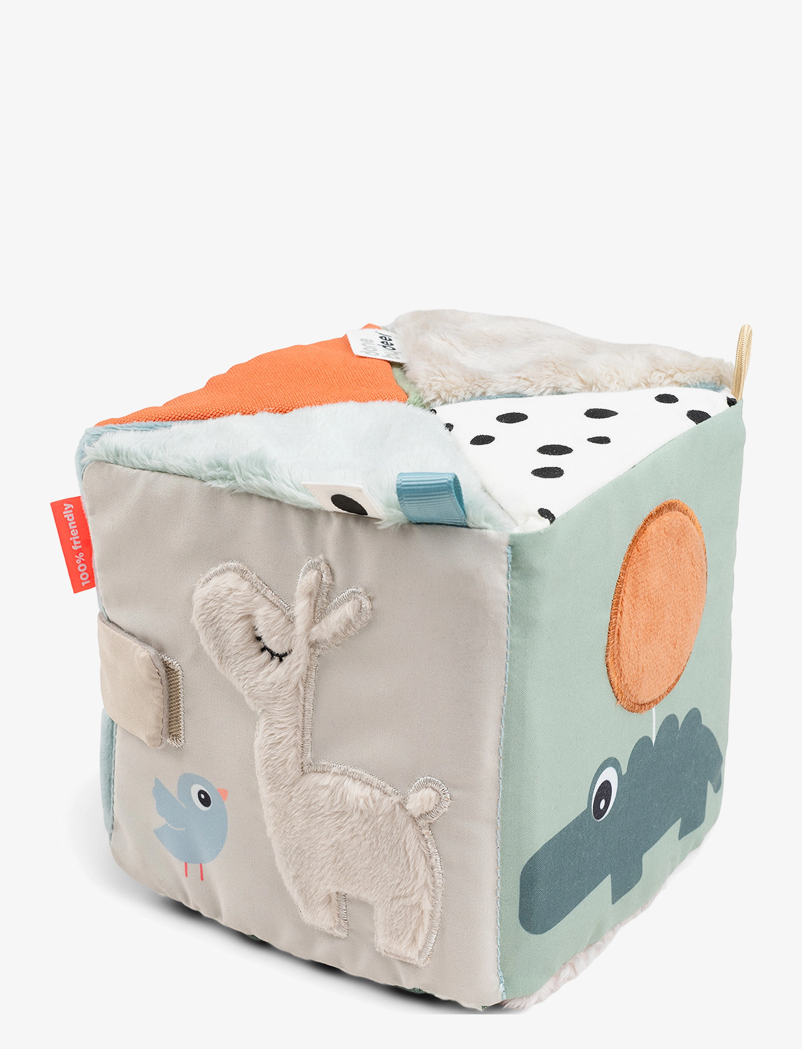 Done by Deer - Fold-out sensory cube Deer friends Colour mix - interaktiiviset lelut - colour mix - 2