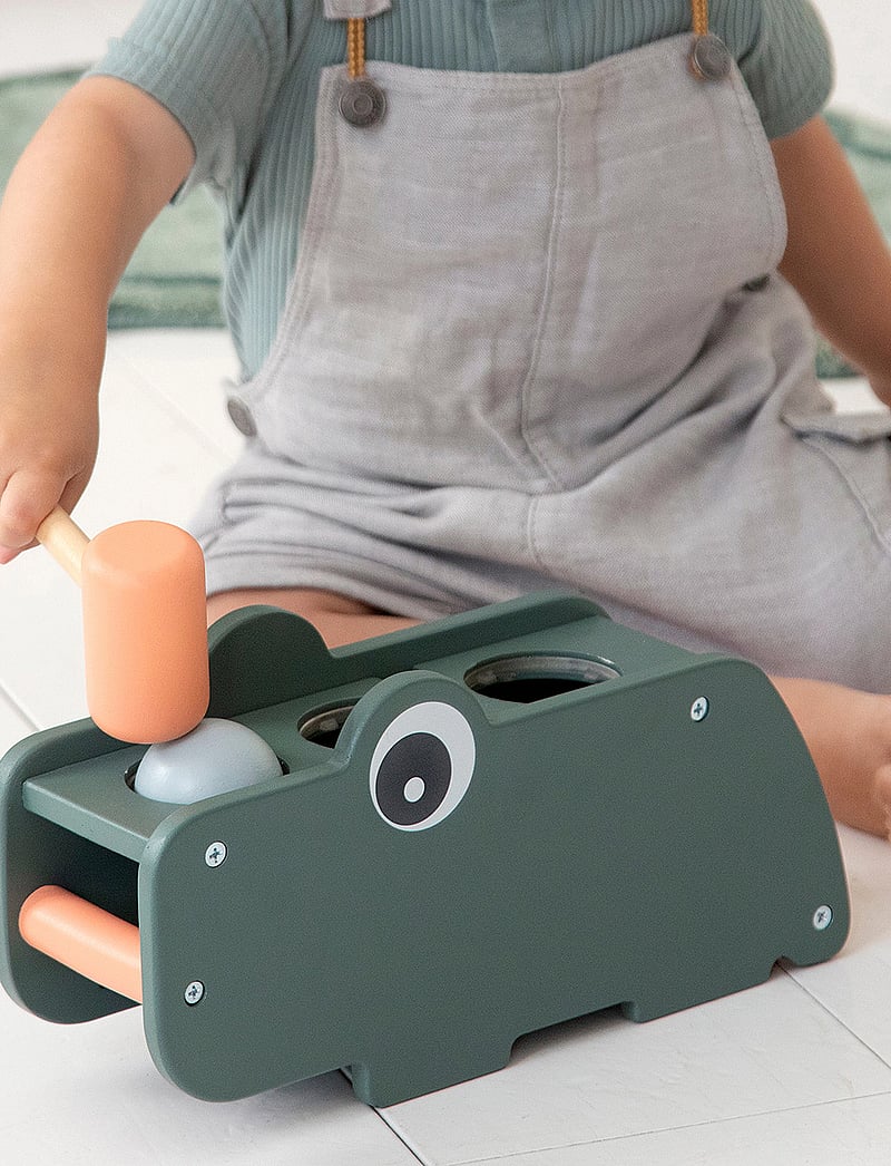 Done by Deer - Hammer board Croco Green - hammerbrætter - green - 0