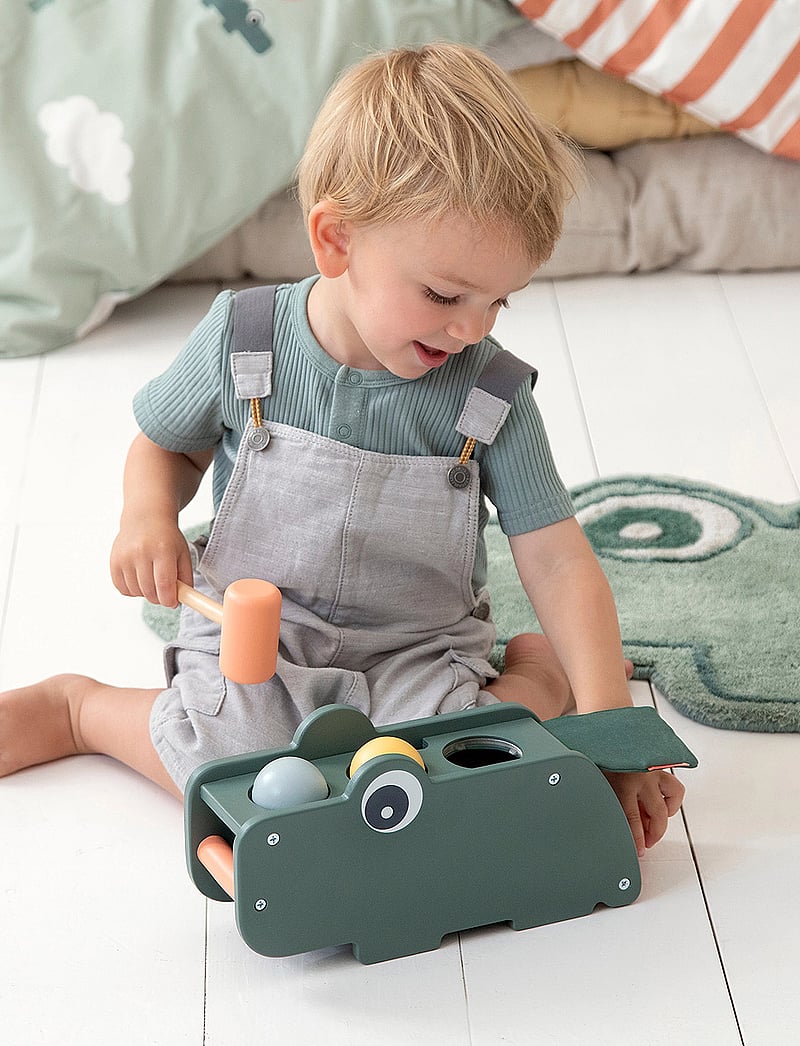 Done by Deer - Hammer board Croco Green - hammerbrætter - green - 5