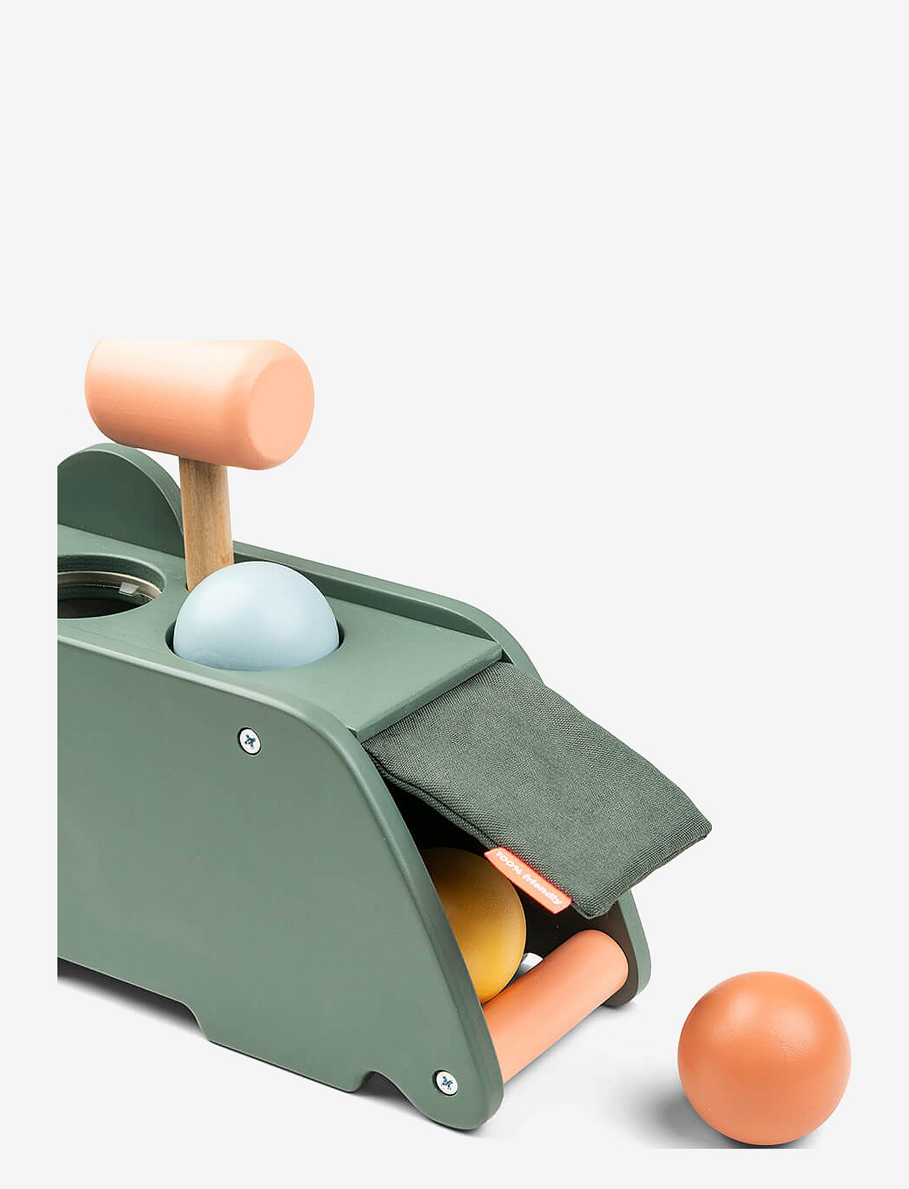 Done by Deer - Hammer board Croco Green - hammerbrætter - green - 3