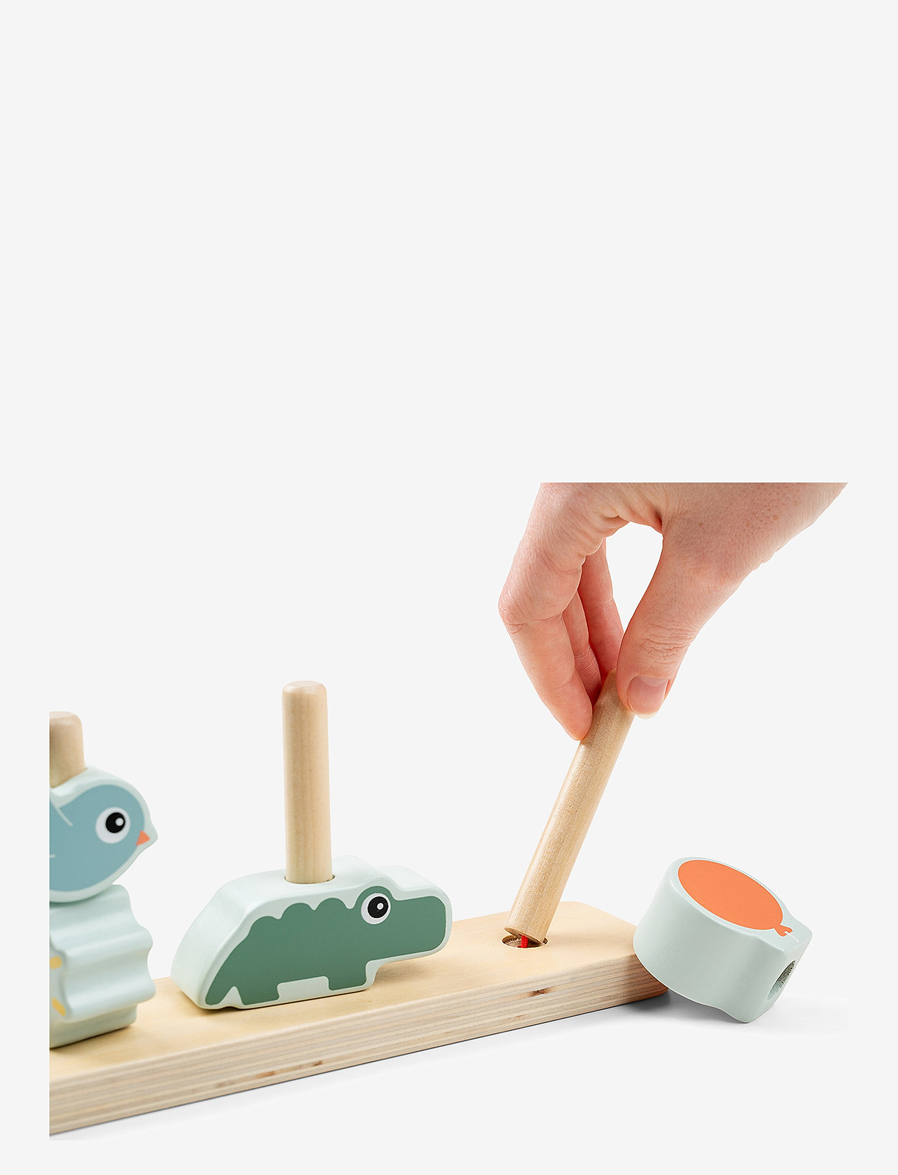Done by Deer - Stacking toy Happy clouds Colour mix - torniklotsid - colour mix - 2