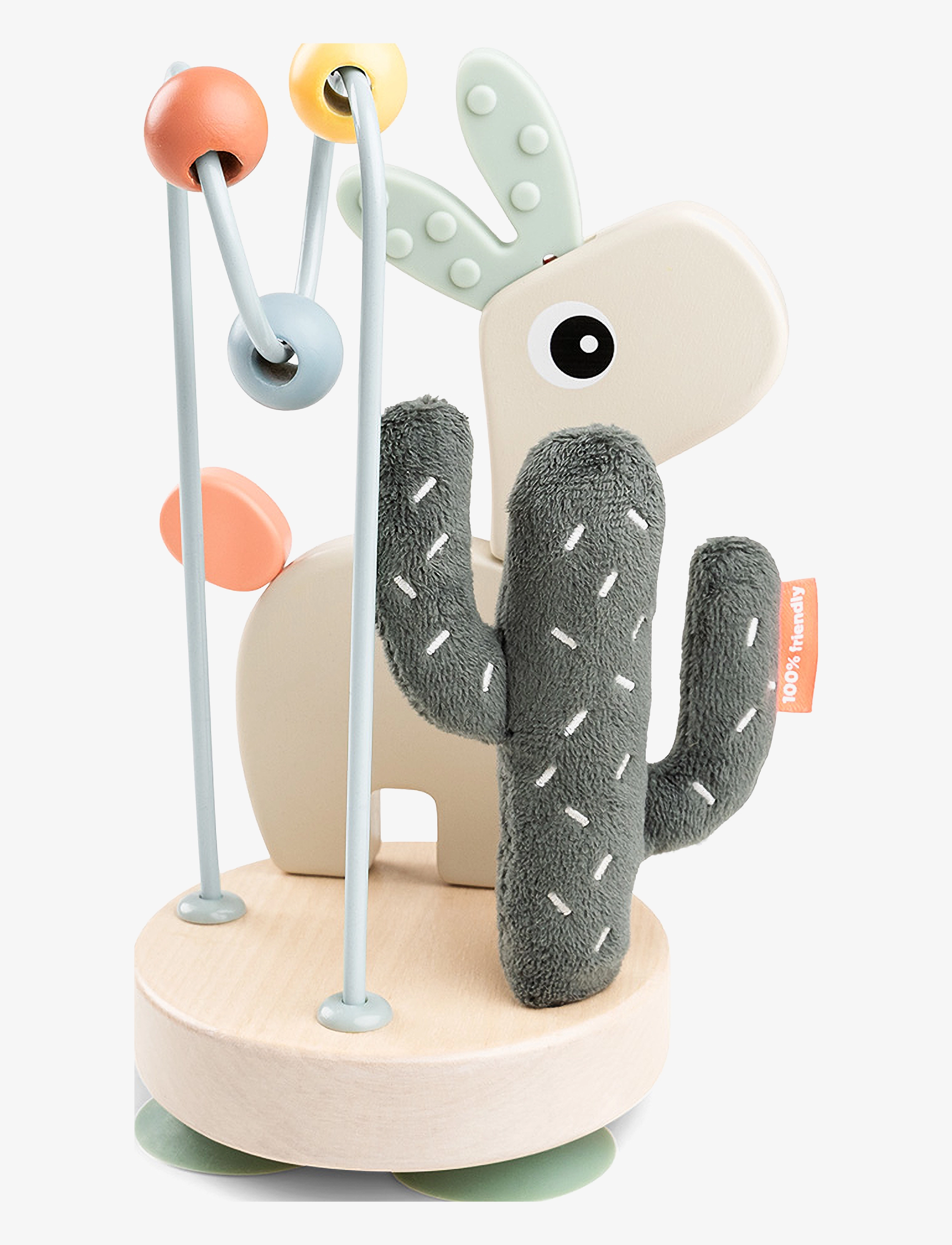 Done by Deer - Stick&Stay activity island Lalee Sand - stapelklötze - sand - 1
