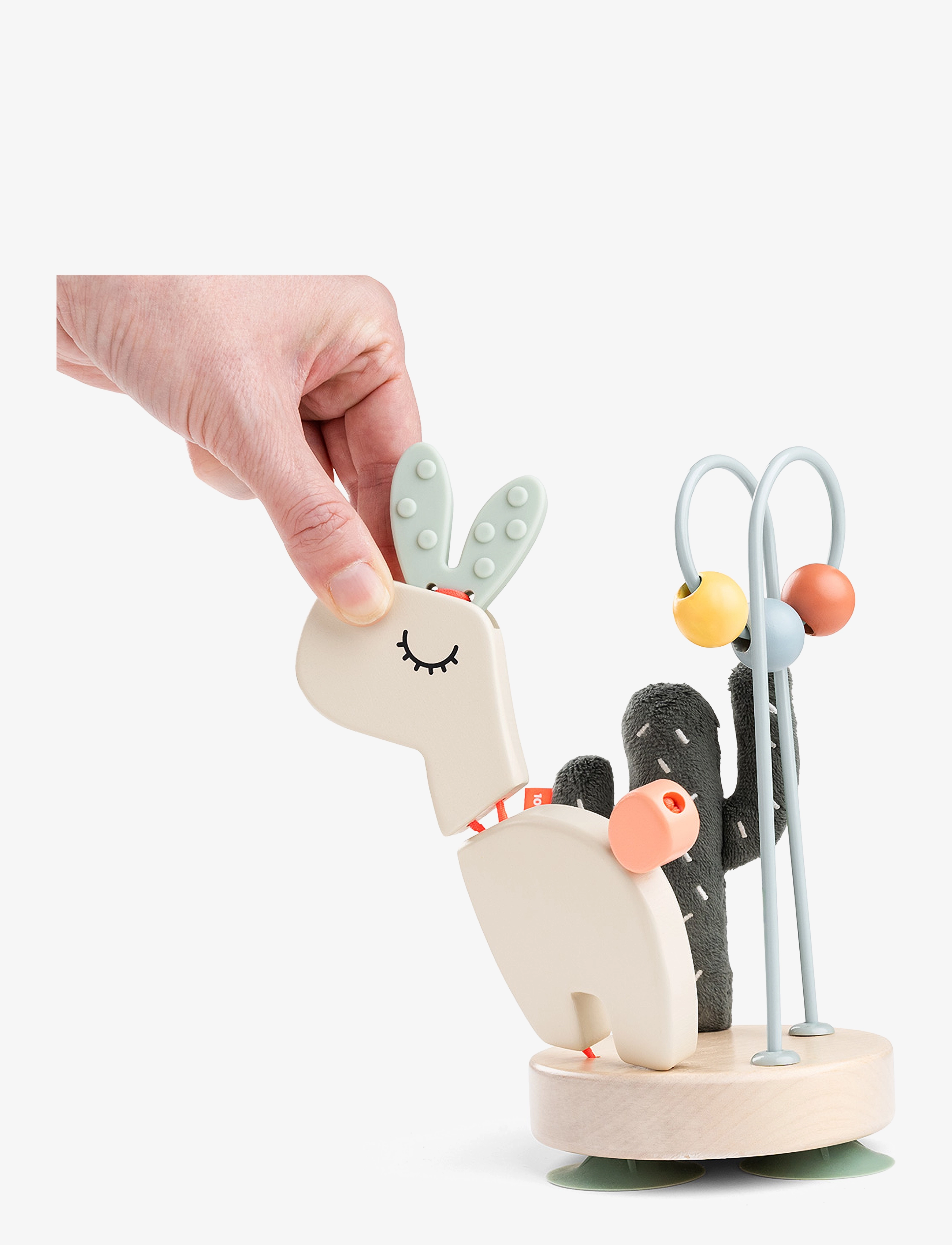 Done by Deer - Stick&Stay activity island Lalee Sand - stapelklötze - sand - 3