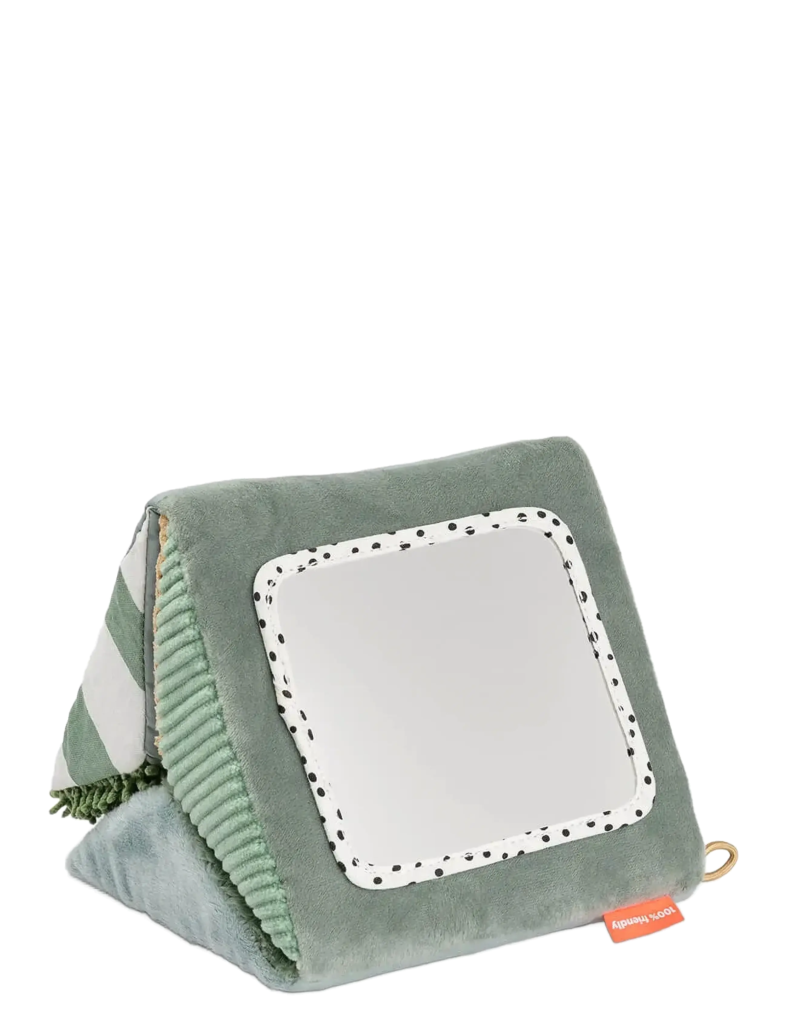 Done by Deer Fold-out sensory mirror Tiny farm Colour mix - STEAM-legetøj - COLOUR MIX / multi