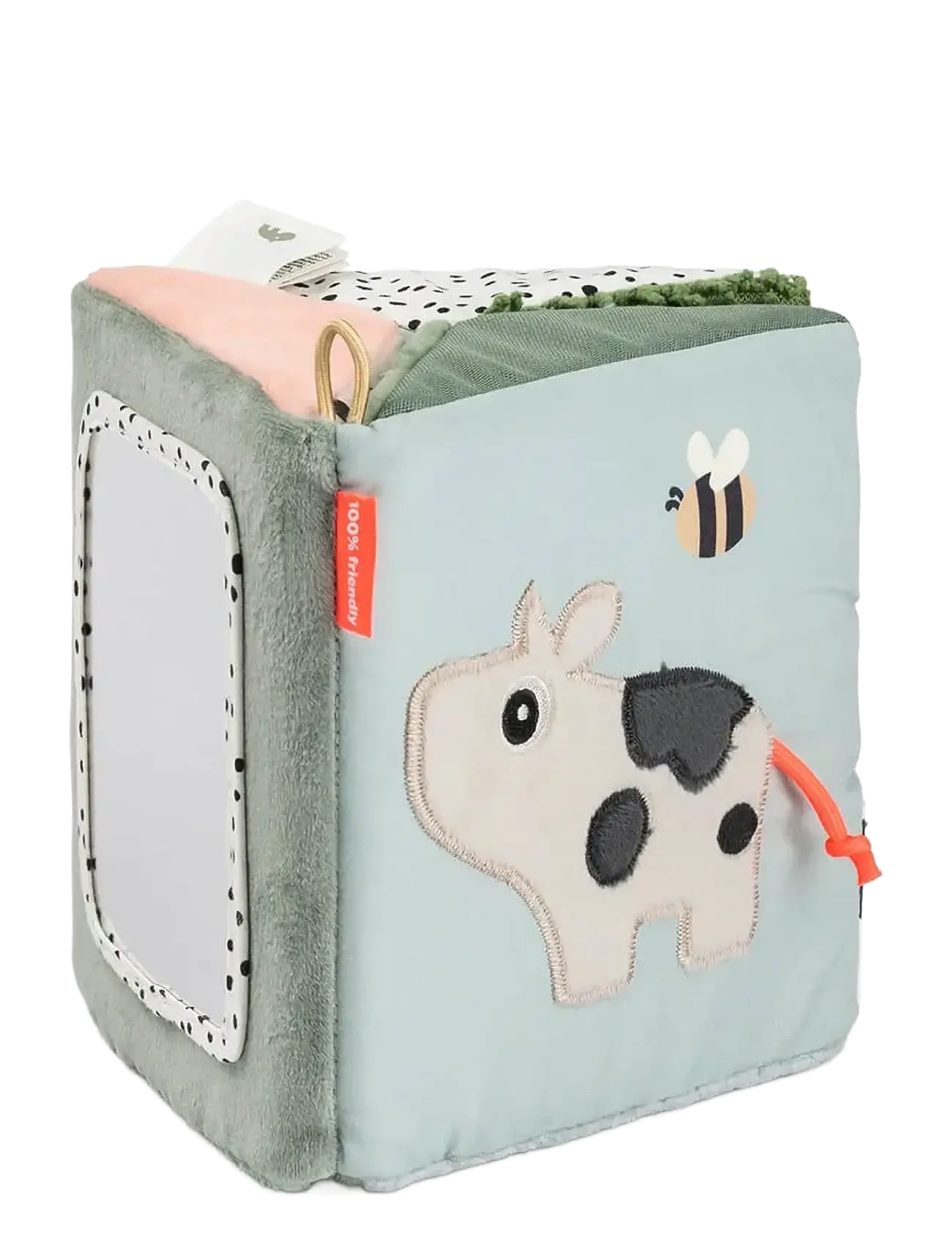 Done by Deer - Fold-out sensory mirror Tiny farm Colour mix - interactive toys - colour mix - 2