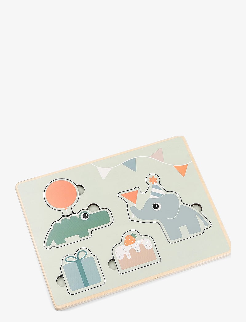 Done by Deer - First layer puzzle Celebration Colour mix - puidust pusled - colour mix - 0