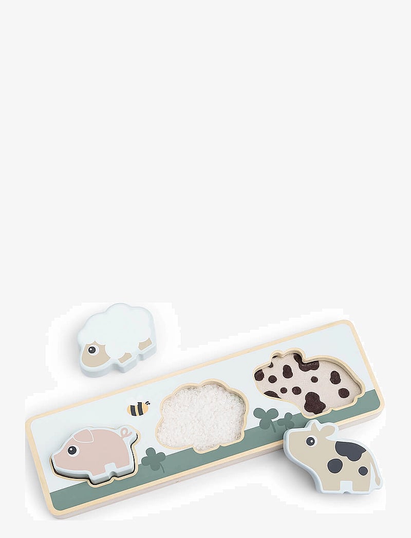 Done by Deer - Sensory puzzle Tiny farm Colour mix - pädagogische rätsel - colour mix - 0