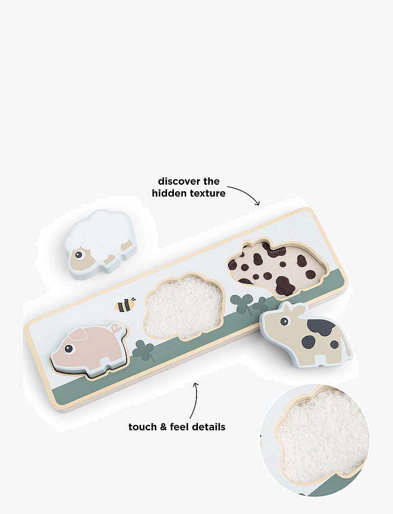 Done by Deer - Sensory puzzle Tiny farm Colour mix - pädagogische rätsel - colour mix - 3