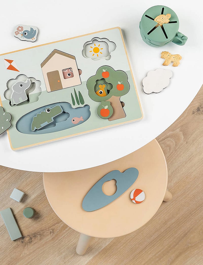 Done by Deer - Layer puzzle Deer friends Colour mix - pädagogische rätsel - colour mix - 3