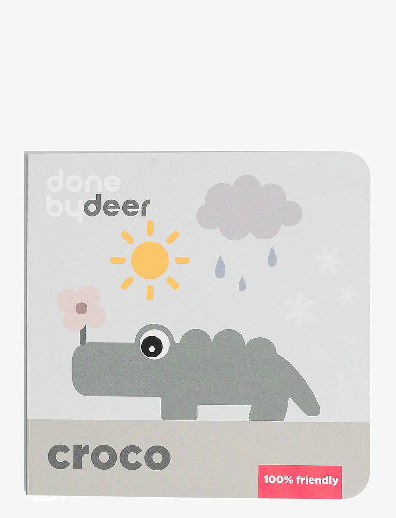 Done by Deer Board book Seasons Croco Colour mix - Legetøj 0-2 år - COLOUR MIX / multi