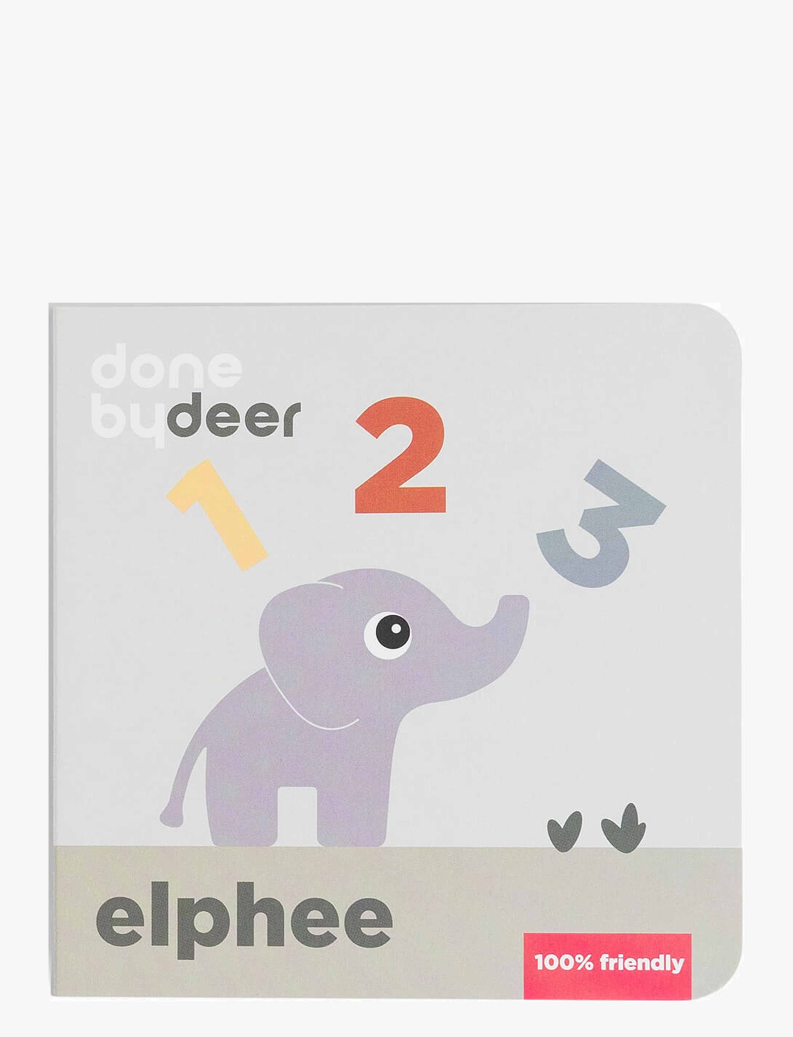 Done by Deer Board Book Counting Elphee Colour Mix, 12X 12 cm, Kids Books, Mehrfarbig/gemustert - Baby Kinder