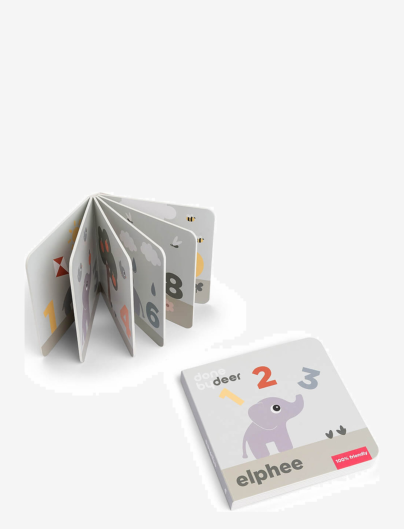 Done by Deer - Board book Counting Elphee Colour mix - baby-bücher - colour mix - 2