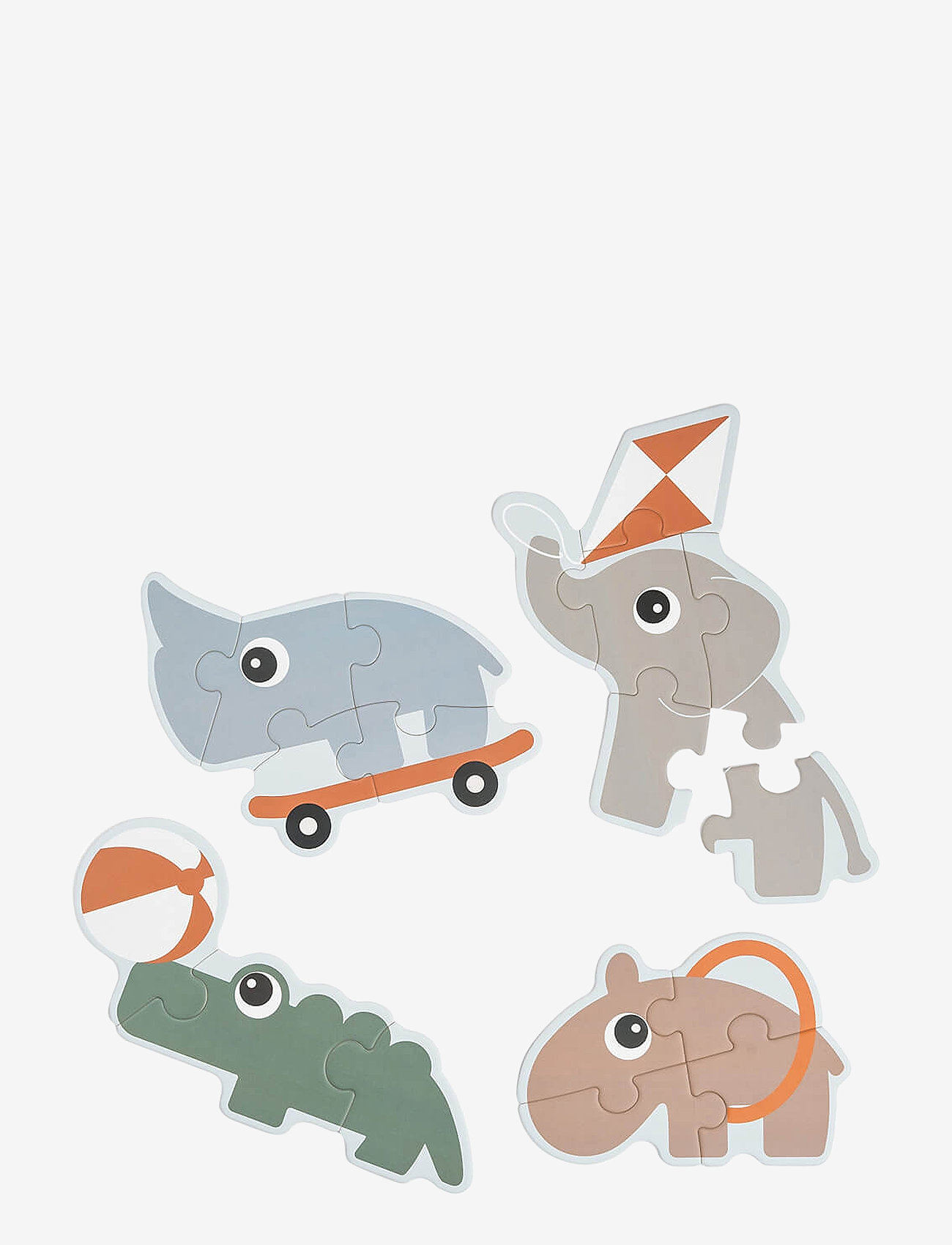 Done by Deer - Jigsaw puzzle set Playground Colour mix - pädagogische rätsel - colour mix - 0