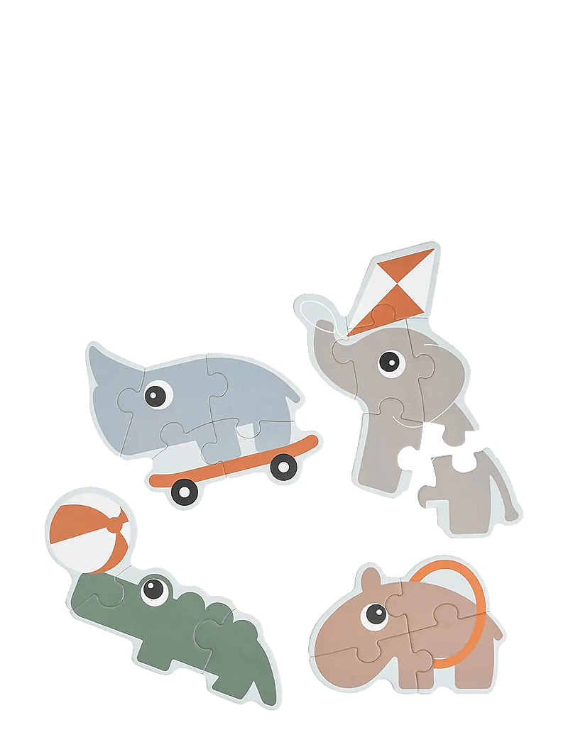 Done by Deer - Jigsaw puzzle set Playground Colour mix - pädagogische rätsel - colour mix - 0