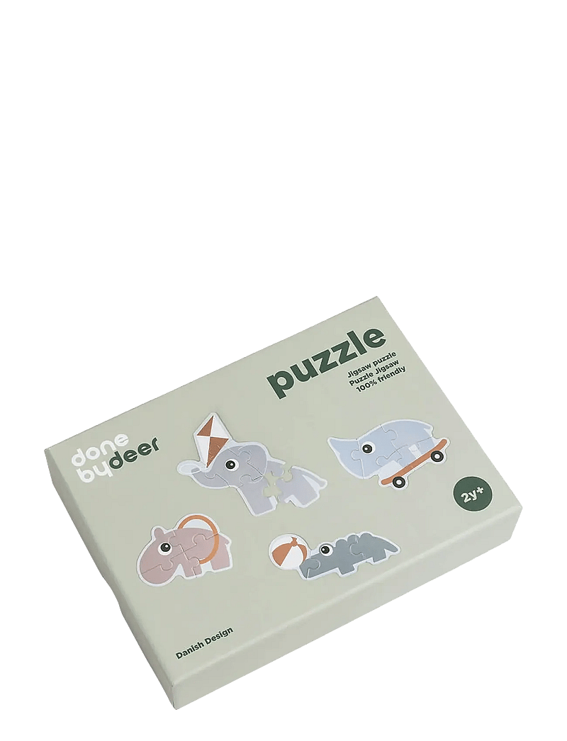 Done by Deer - Jigsaw puzzle set Playground Colour mix - pädagogische rätsel - colour mix - 1