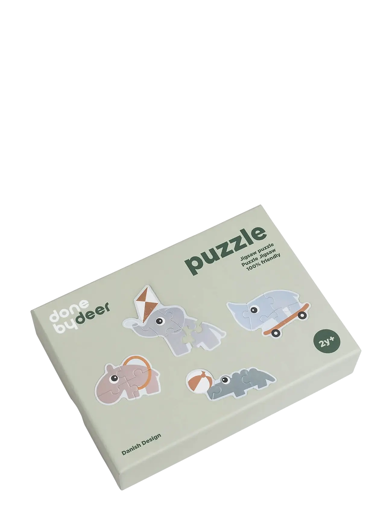 Done by Deer - Jigsaw puzzle set Playground Colour mix - pædagogiske puslespil - colour mix - 1