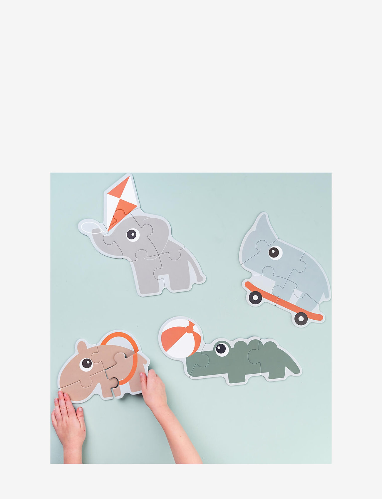 Done by Deer - Jigsaw puzzle set Playground Colour mix - pädagogische rätsel - colour mix - 2