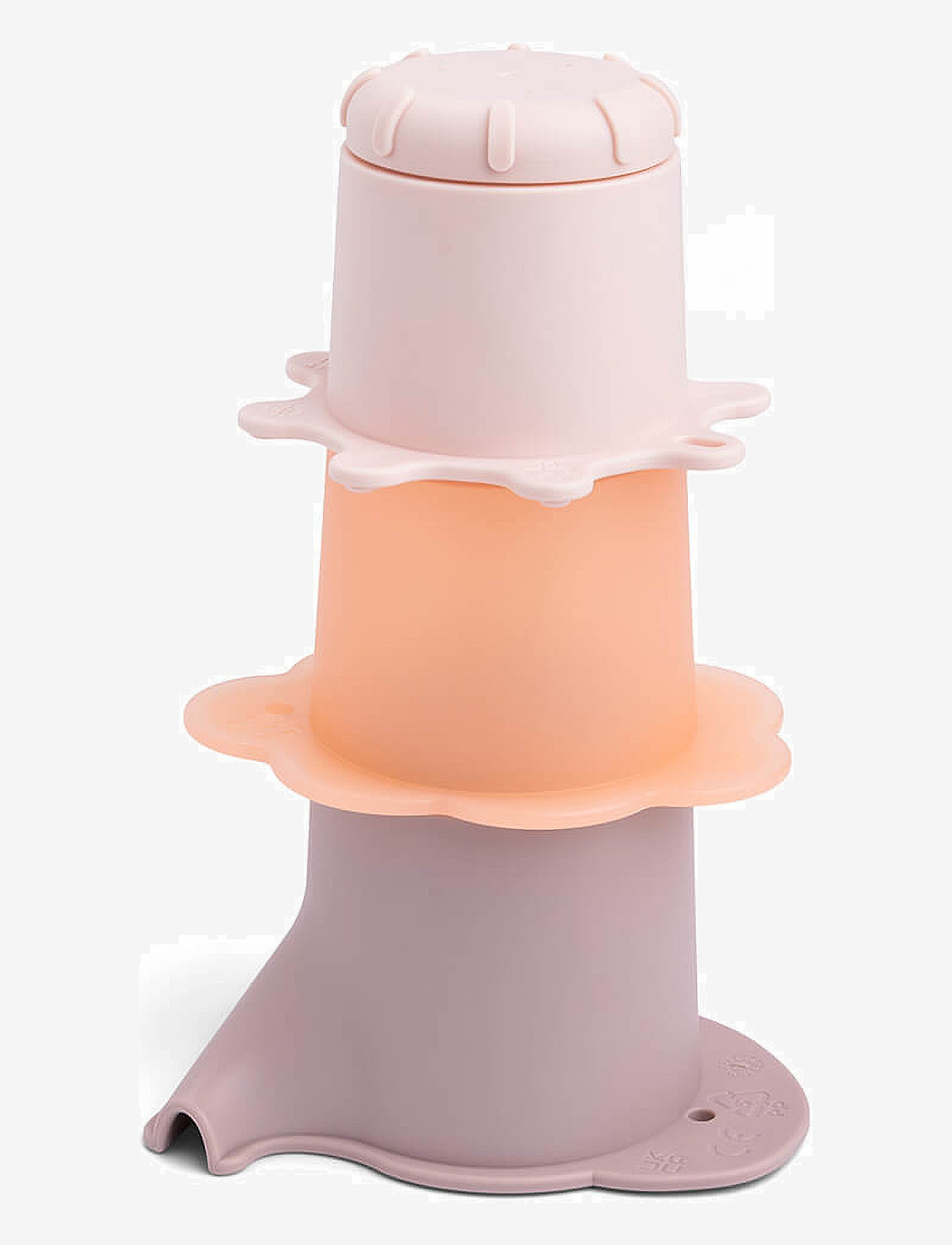 Done by Deer - Water play & stacking cups 3 pcs Elphee Powder - prausimuisi - powder - 2