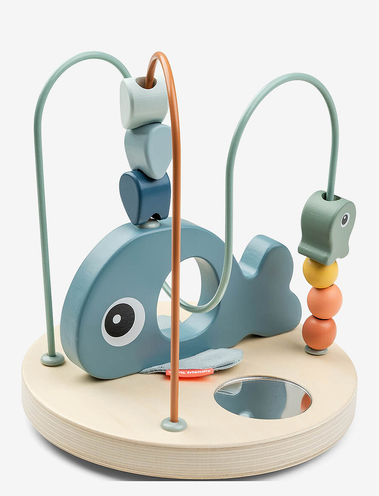 Done by Deer - Bead maze Wally Blue - interaktiva leksaker - blue - 1