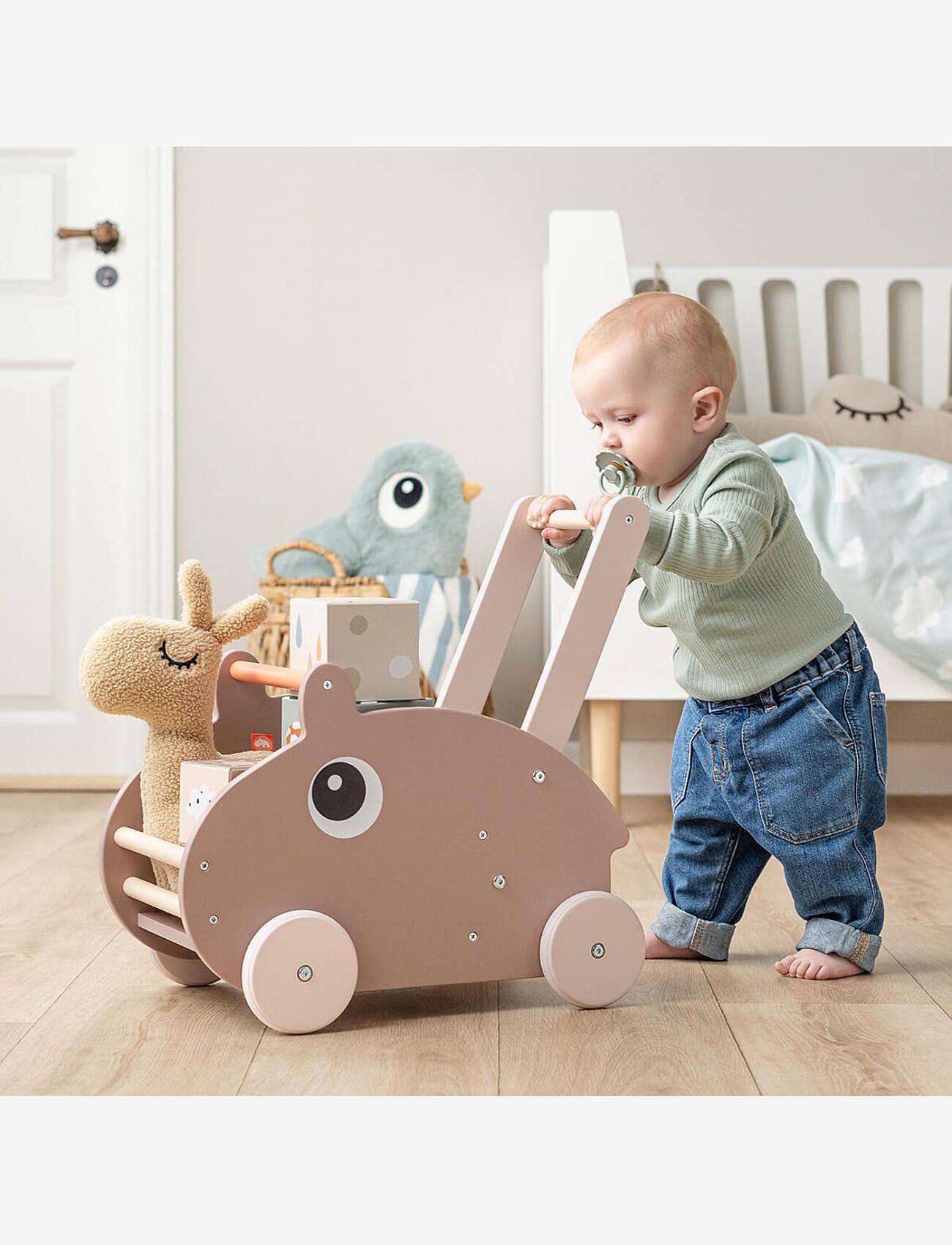 Done by Deer - Walker Ozzo Powder - gåstolar - powder - 5