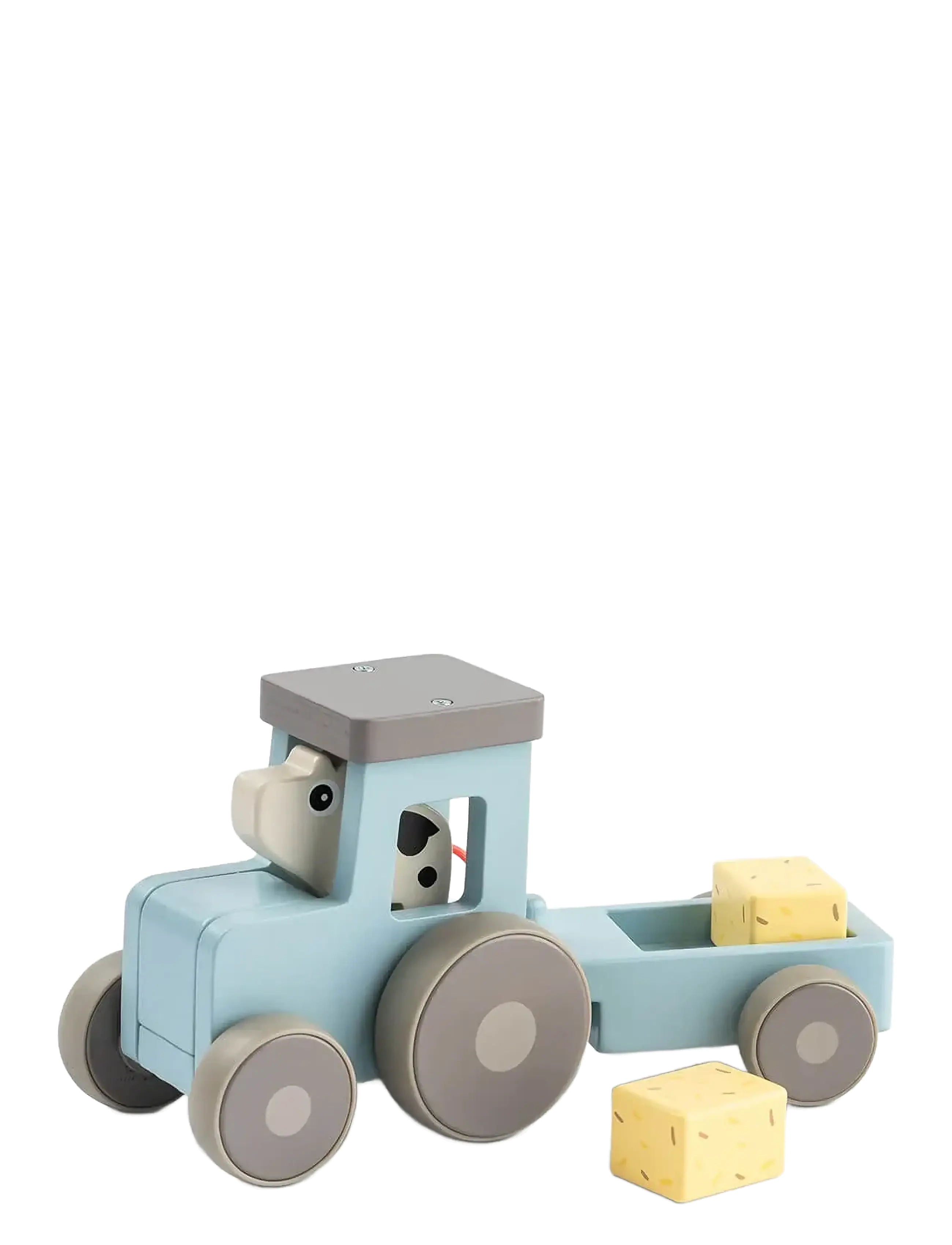 Done by Deer - Tiny farm tractor Dotti Blue - traktoriai - blue - 2
