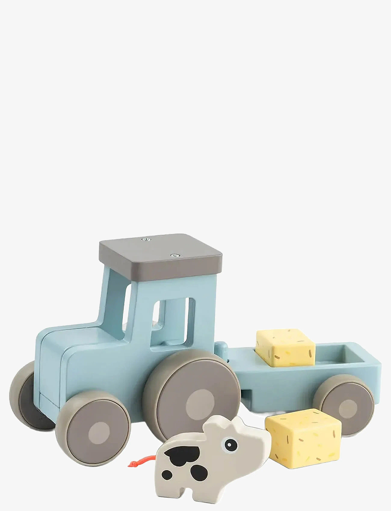 Done by Deer - Tiny farm tractor Dotti Blue - traktorit - blue - 3