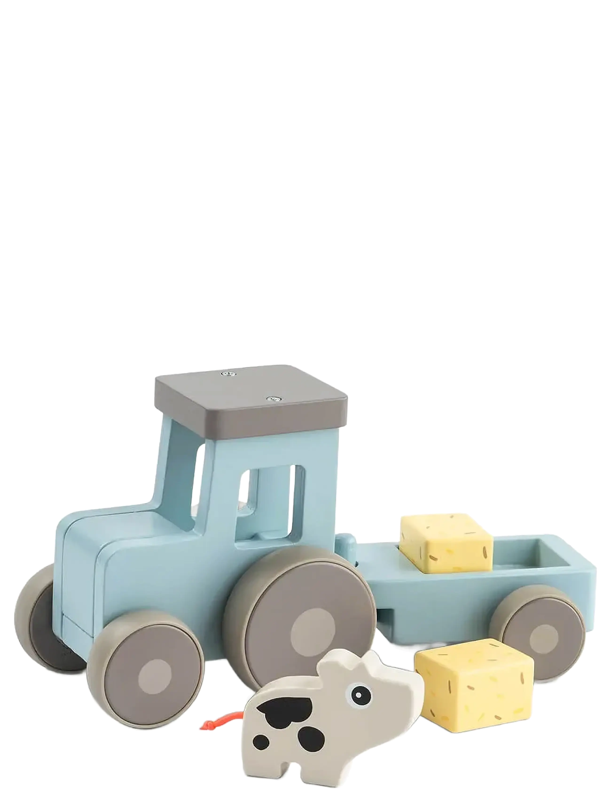 Done by Deer - Tiny farm tractor Dotti Blue - traktoriai - blue - 3