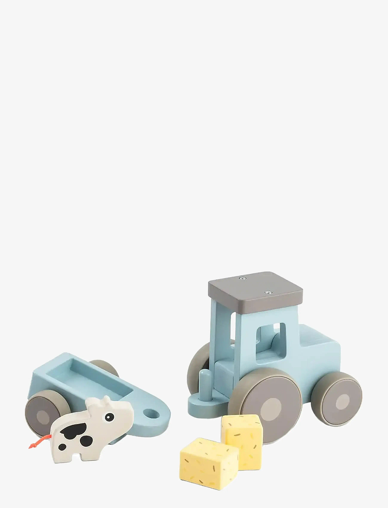 Done by Deer - Tiny farm tractor Dotti Blue - traktorit - blue - 4