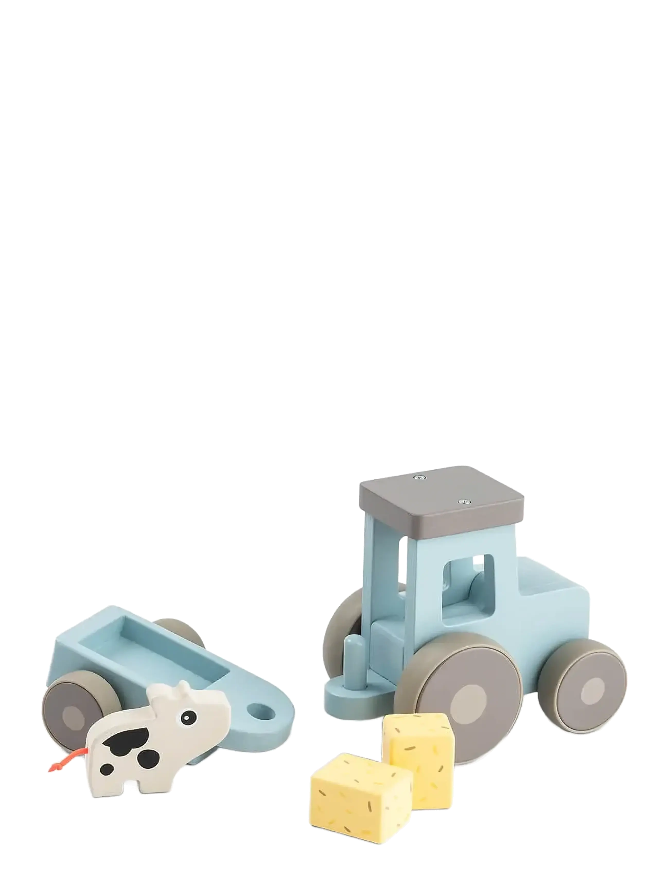Done by Deer - Tiny farm tractor Dotti Blue - traktoriai - blue - 4