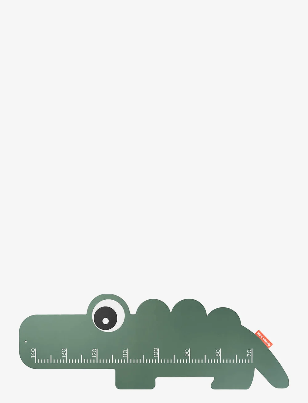 Done by Deer - Height measurer Croco Green - wand-deko - green - 1