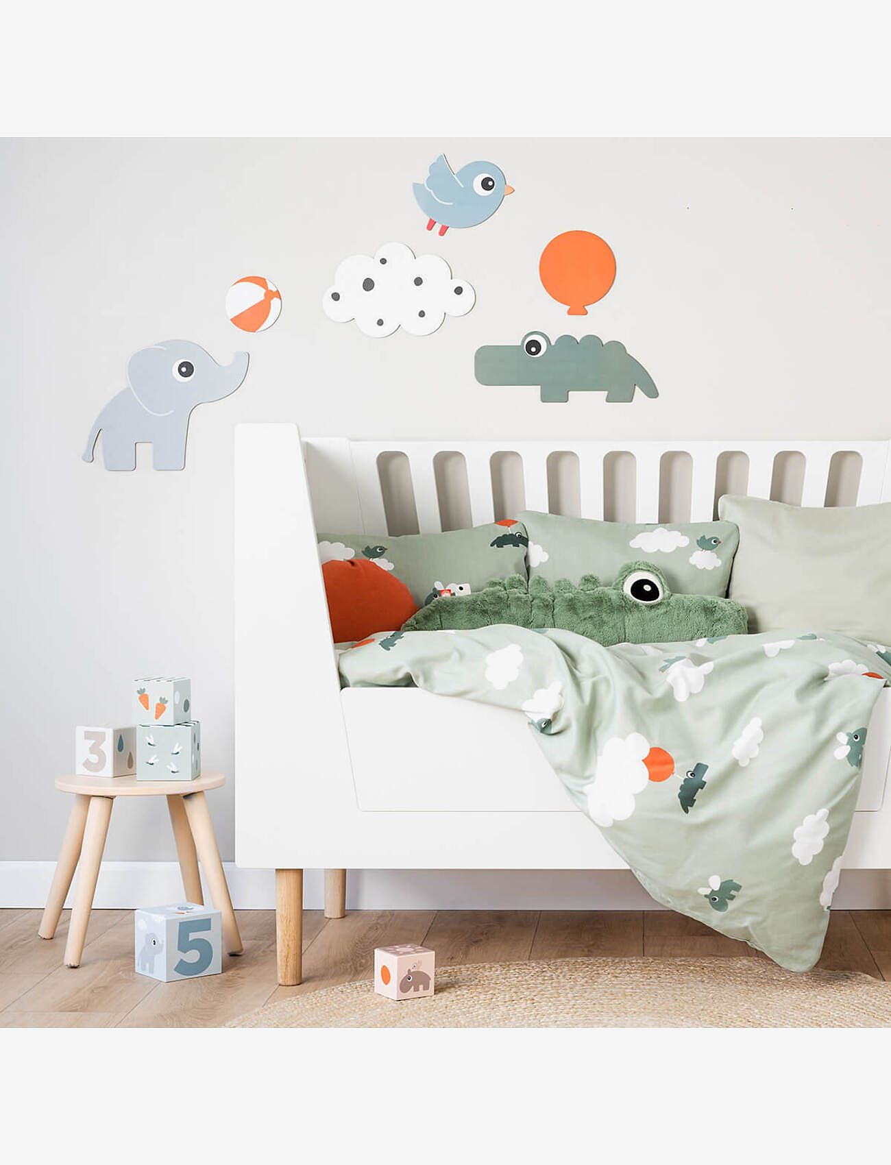 Done by Deer - Wall decoration 6 pcs Deer friends Colour mix - gyvūnai - colour mix - 3