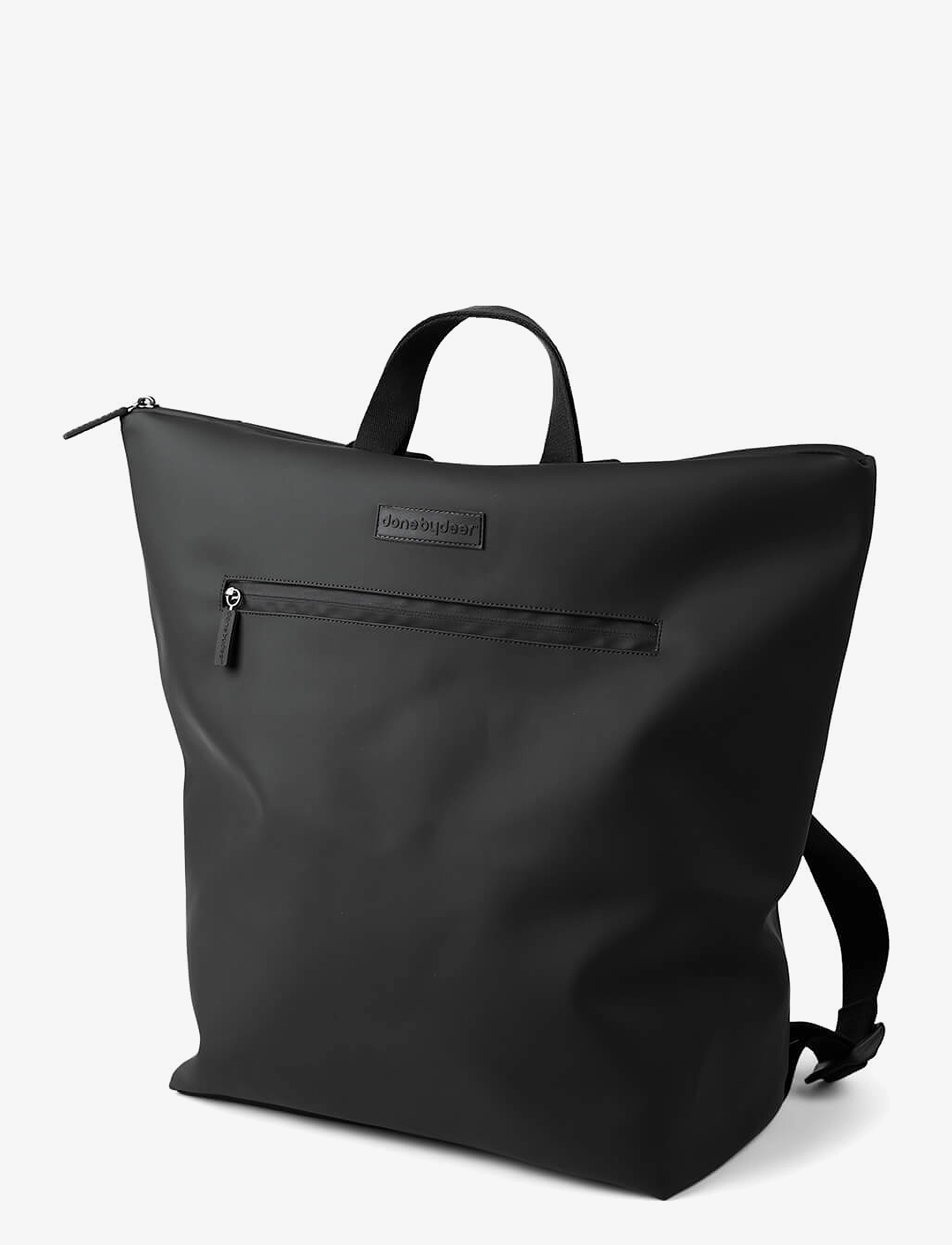 Done by Deer Changing backpack Black - Ryggsäckar - BLACK / black