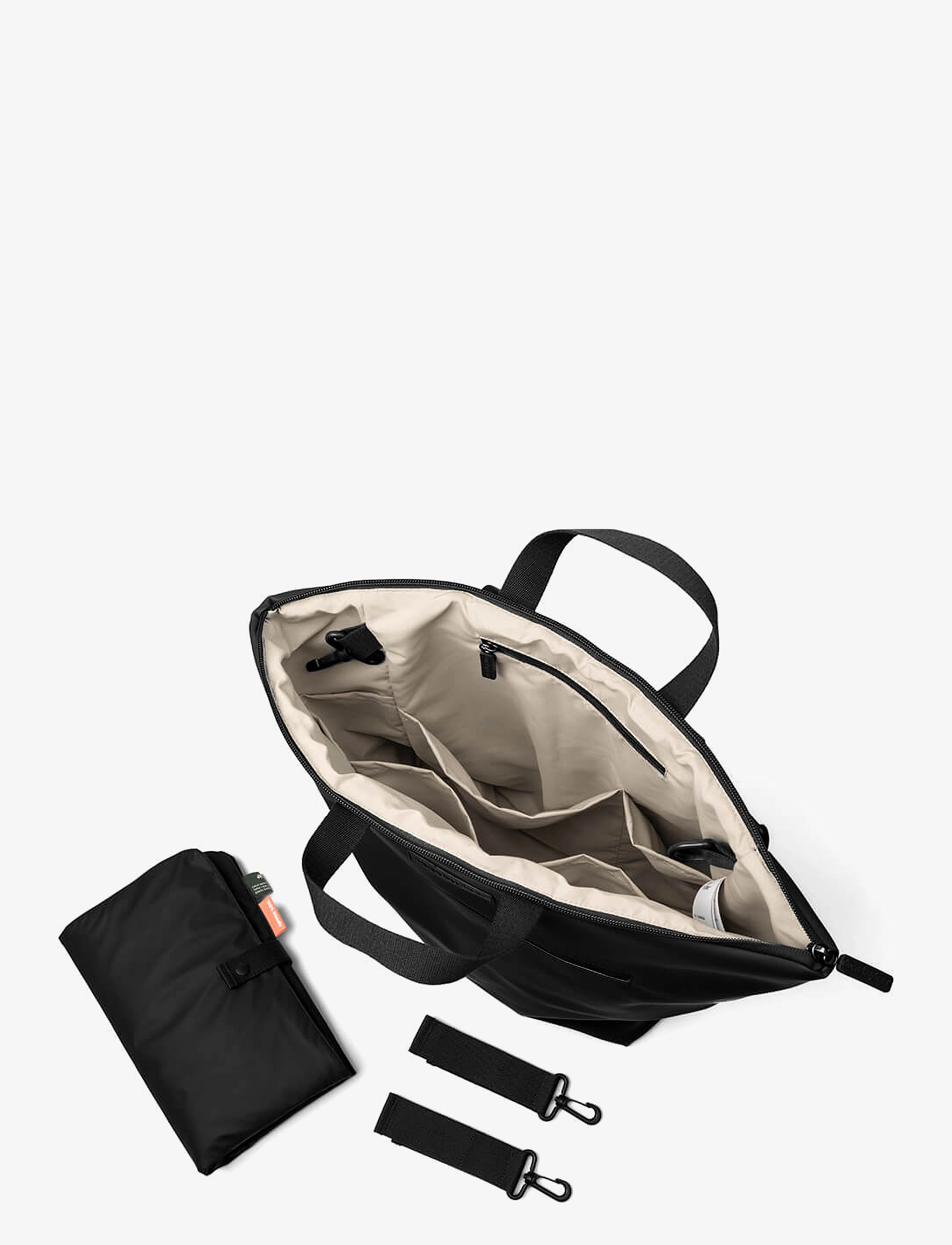 Done by Deer - Changing backpack Black - changing bags - black - 4