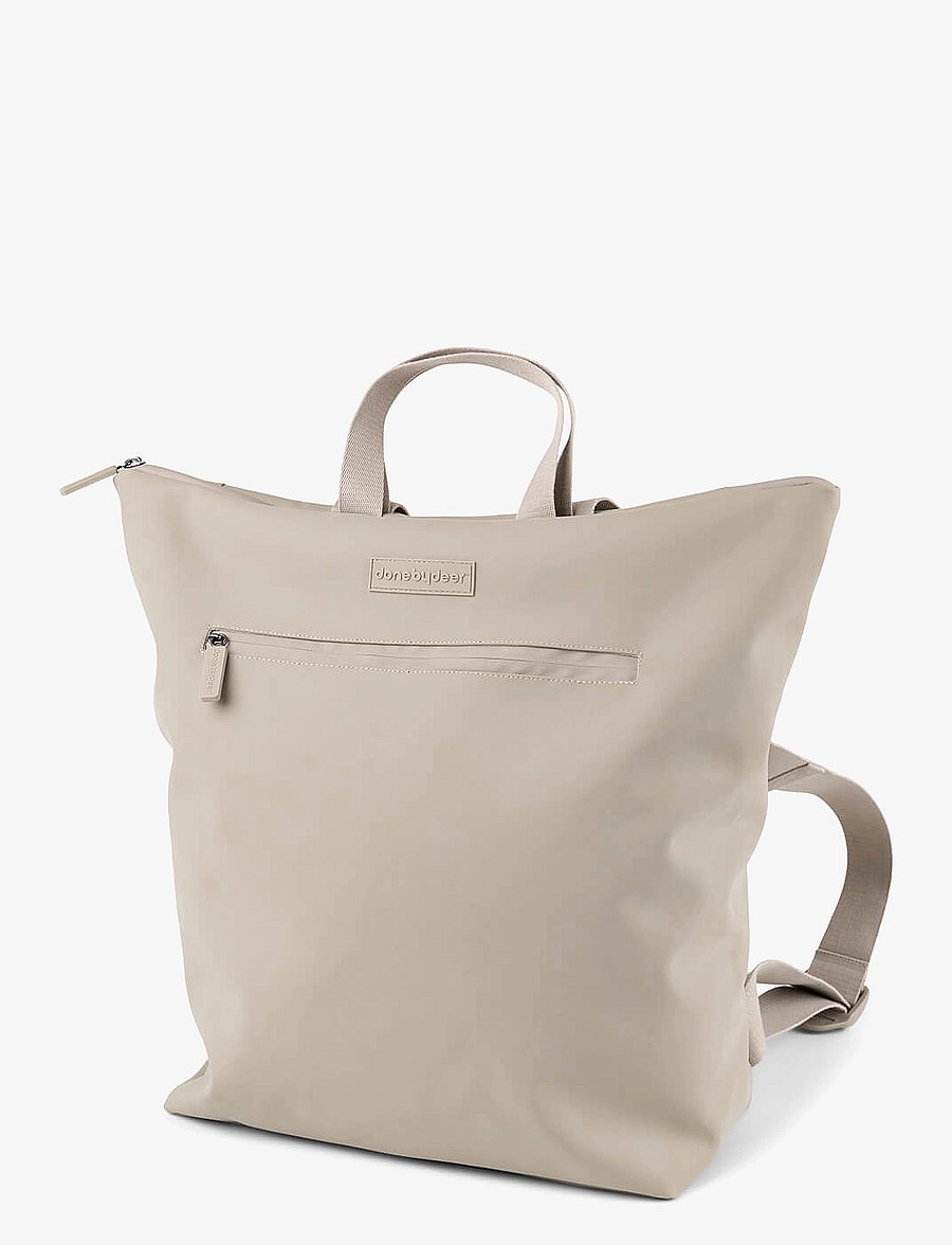 Done by Deer - Changing backpack Sand - skötväskor - sand - 1