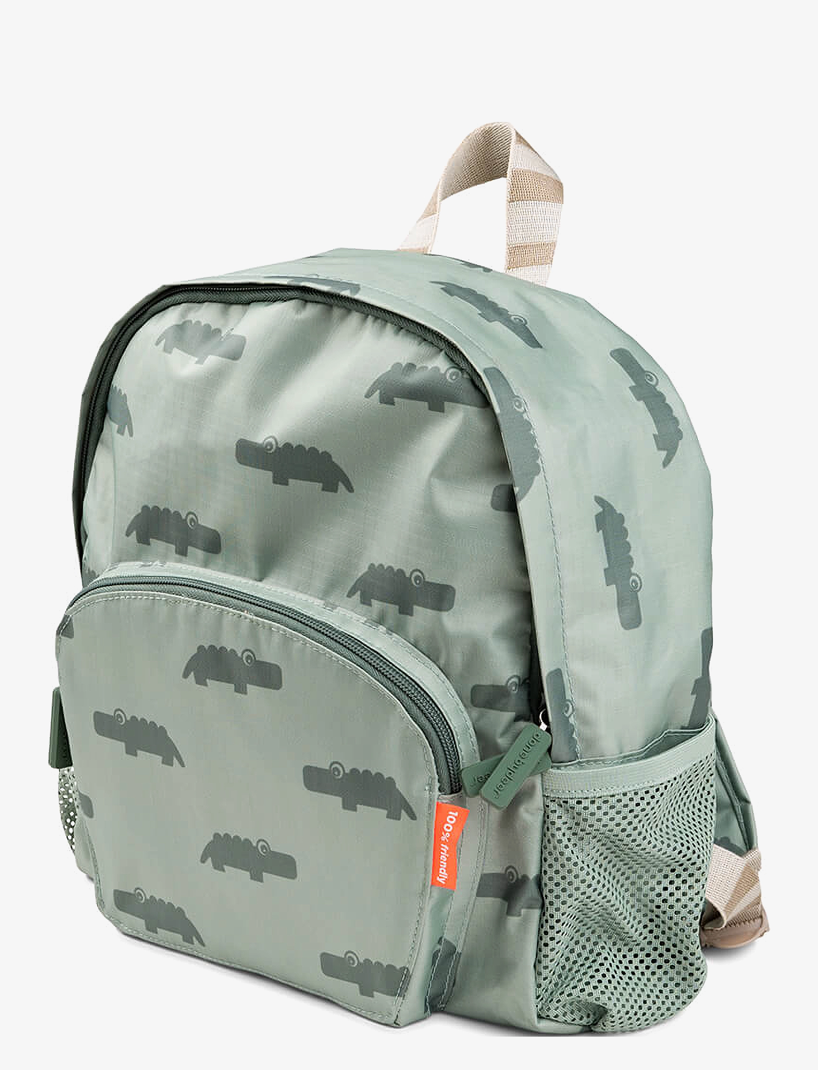 Done by Deer - Kids backpack Croco Green 5 L - sacs a dos - green - 1