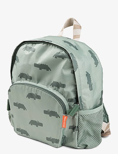 Kids Backpack Croco Green 5 L - RygsæKke