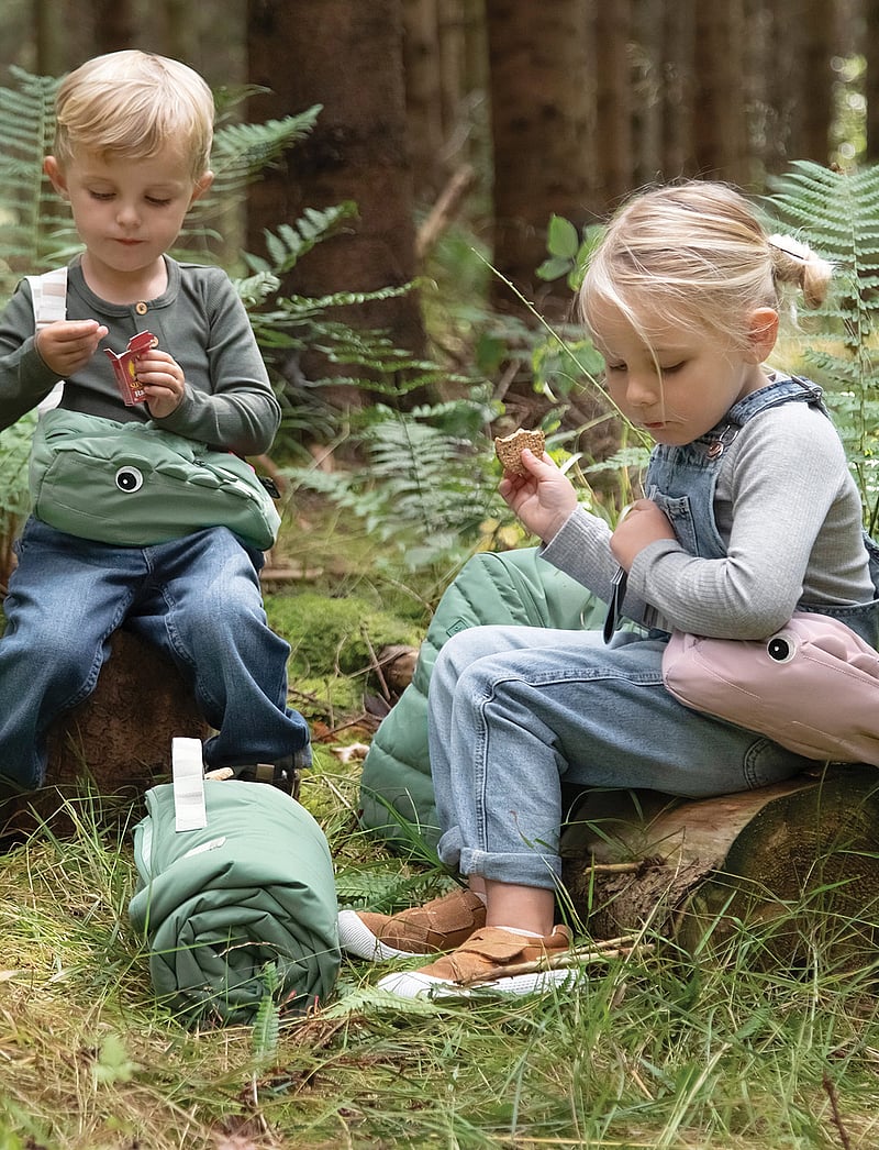 Done by Deer - Quilted cross-over kids bag Croco Powder - bauchtaschen - powder - 3