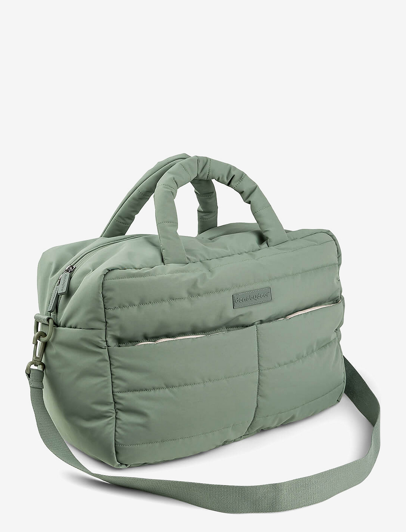 Done by Deer - Quilted changing bag Green - changing bags - green - 0