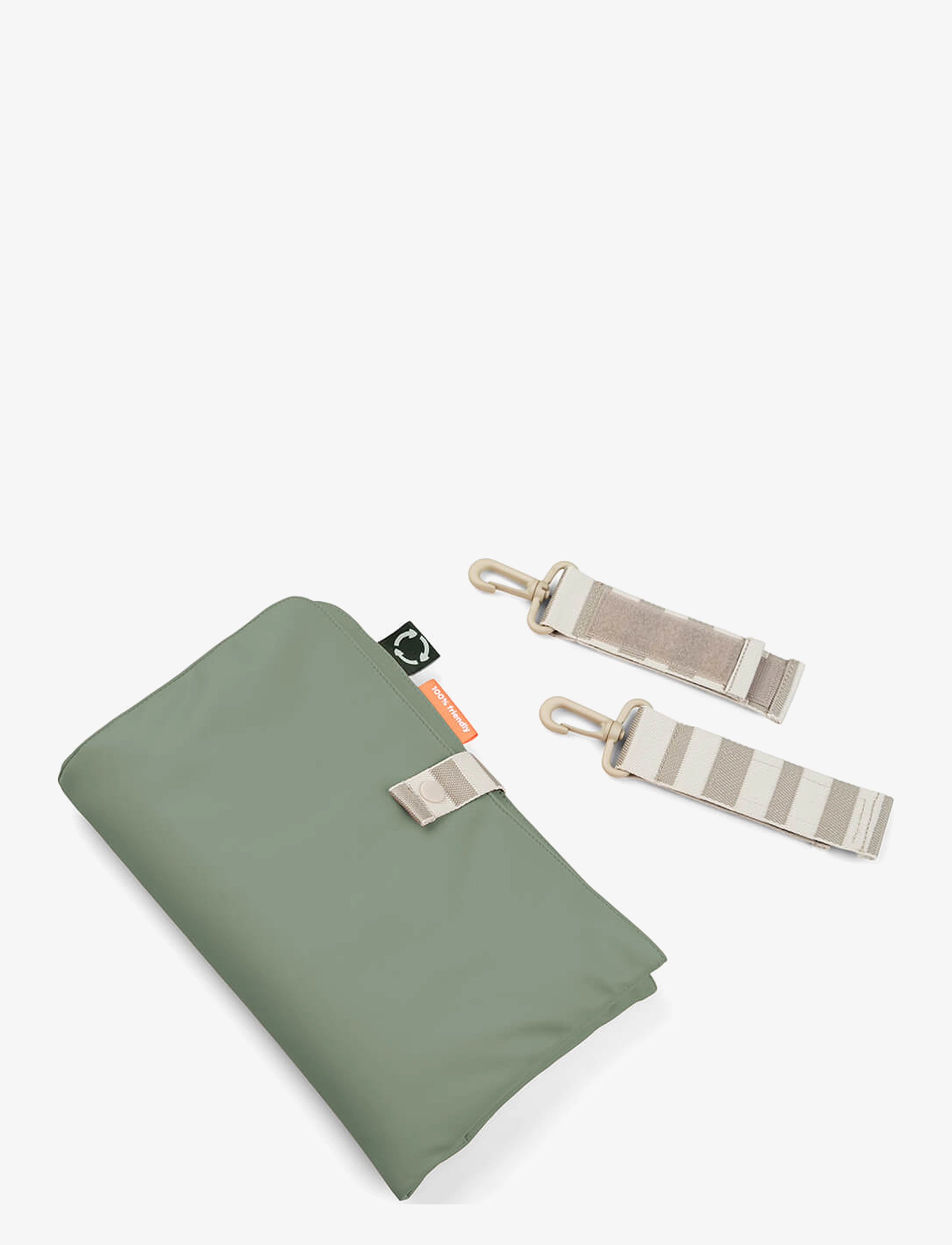 Done by Deer - Quilted changing bag Green - skötväskor - green - 1