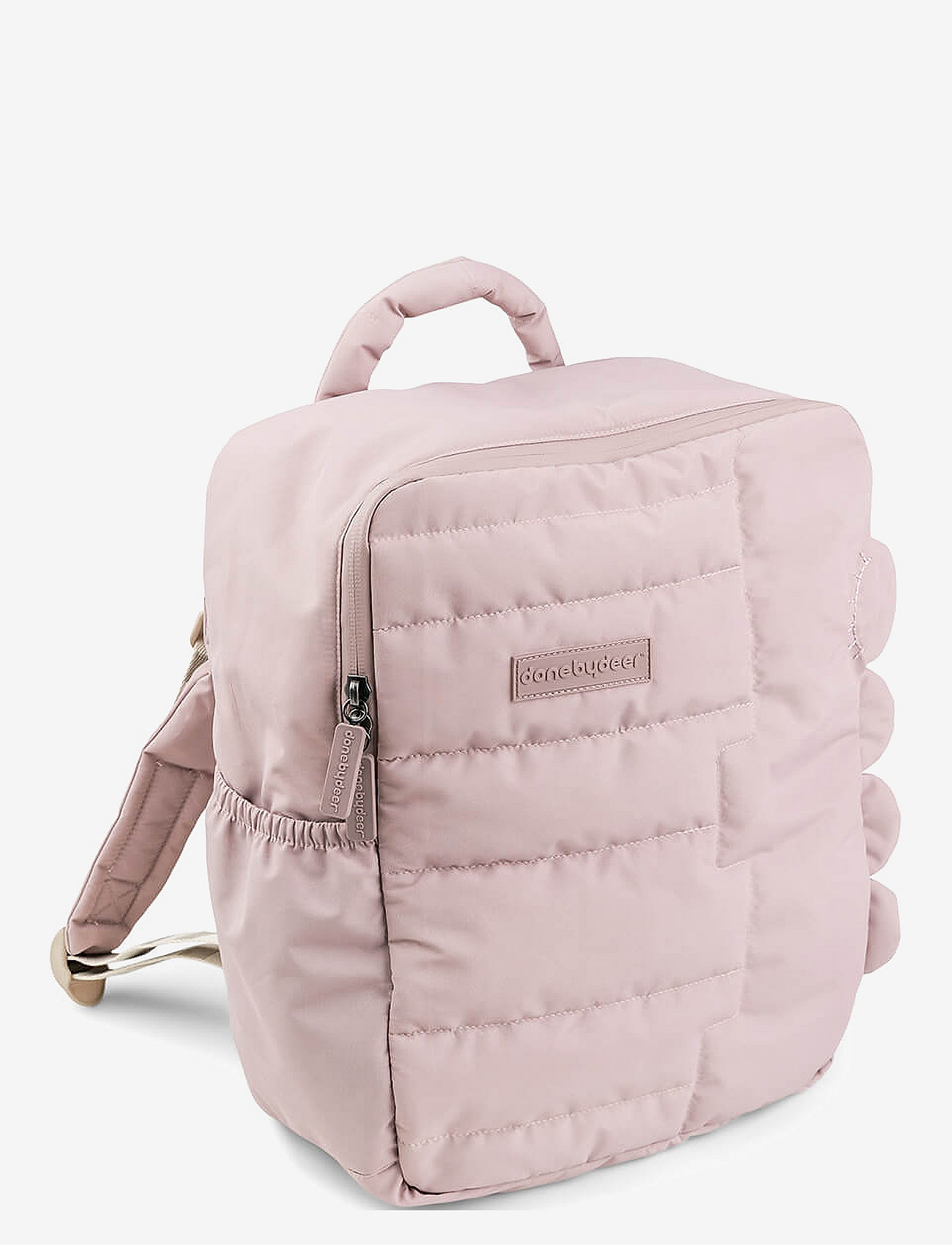 Done by Deer - Kids quilted backpack  Croco Powder 9,6 L - seljakotid - powder - 1