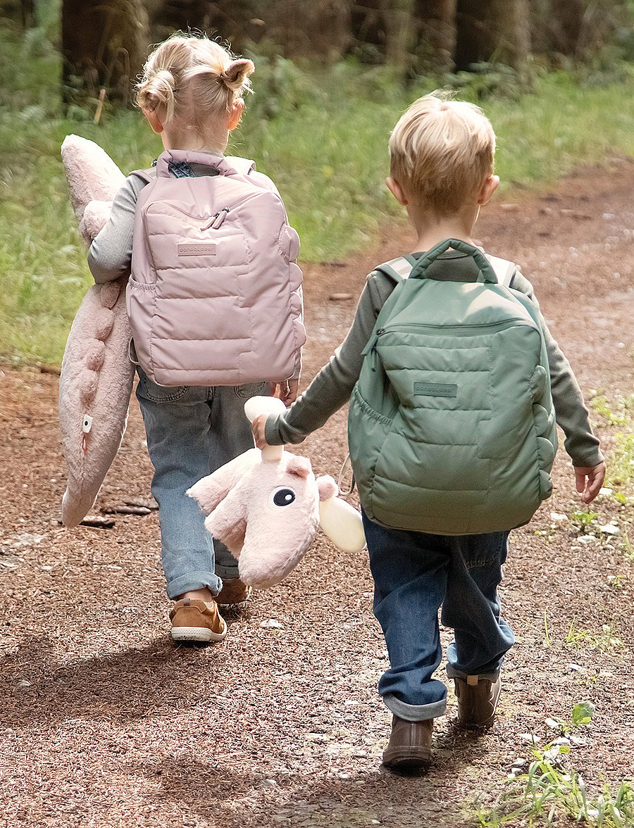 Done by Deer - Kids quilted backpack Croco Green 9,6 L - rucksäcke - green - 0