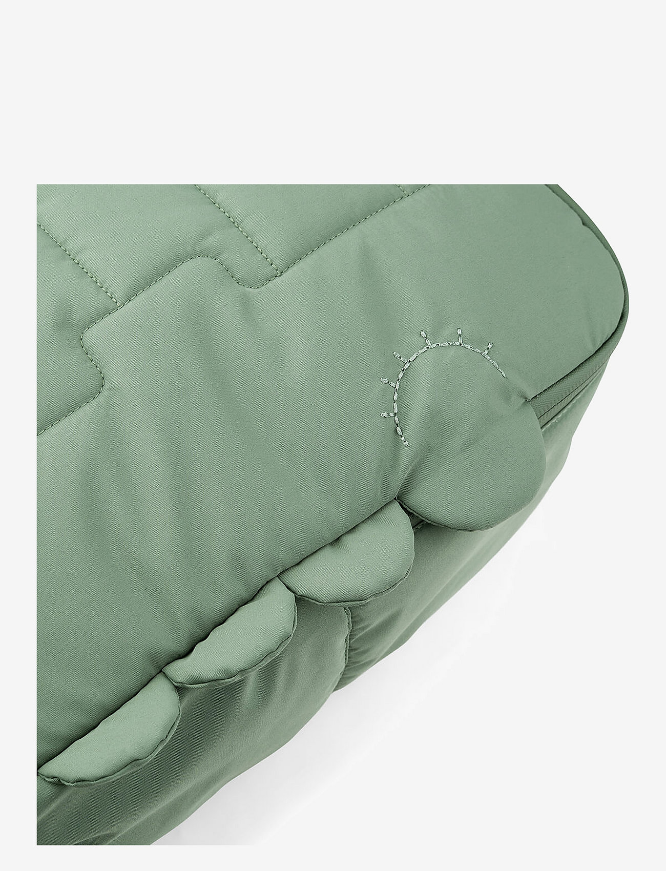 Done by Deer - Kids quilted backpack  Croco Green 9,6 L - backpacks - green - 2