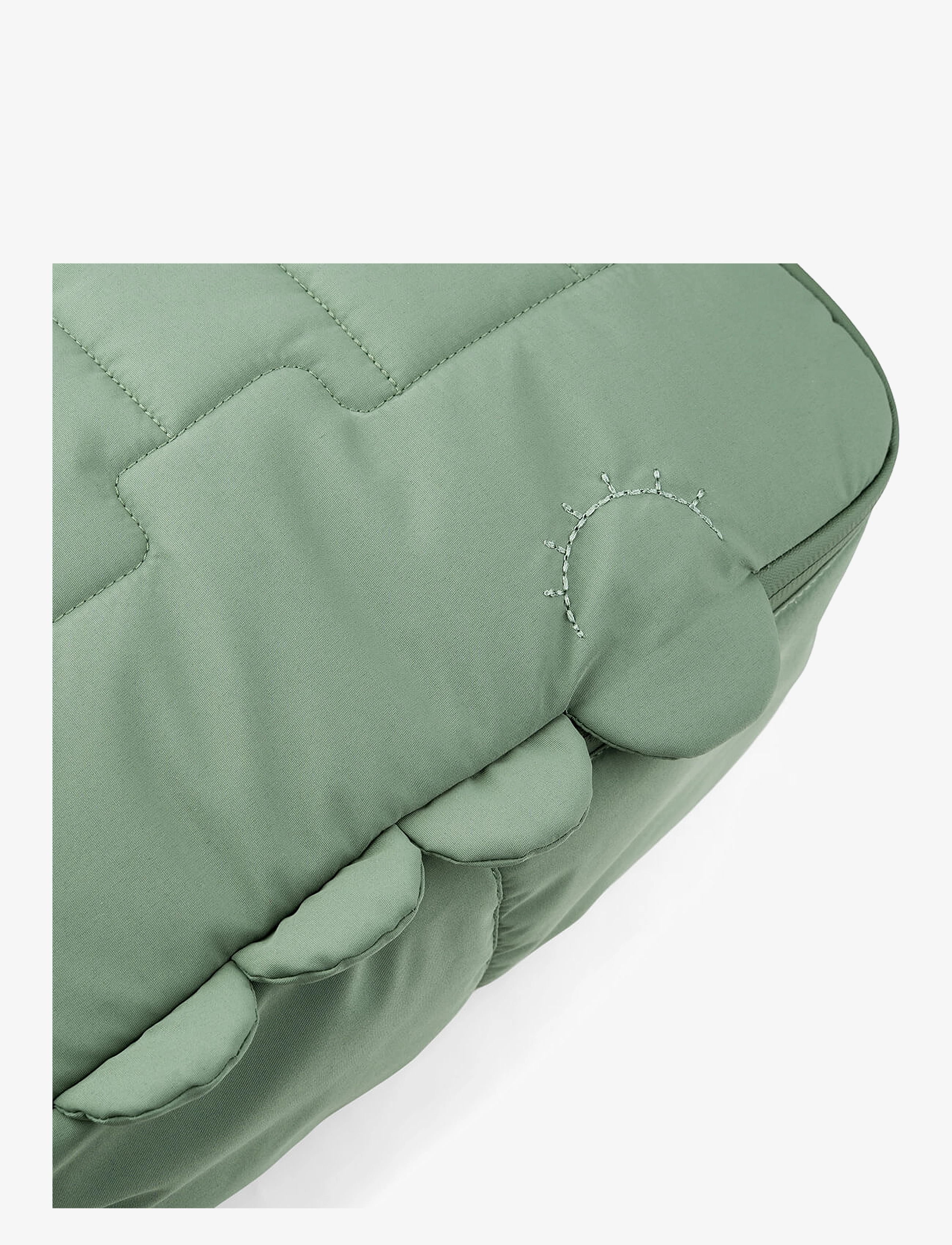 Done by Deer - Kids quilted backpack  Croco Green 9,6 L - rucksäcke - green - 2