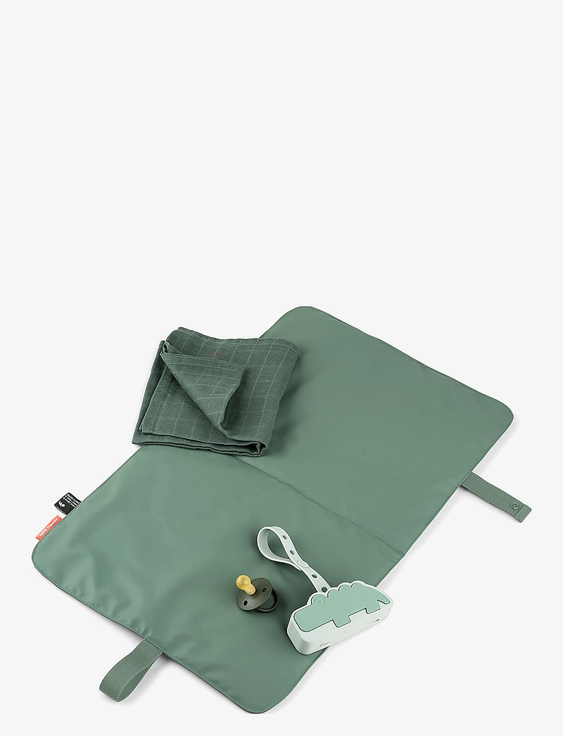 Done by Deer - Foldable changing mat Green - changing mats - green - 3