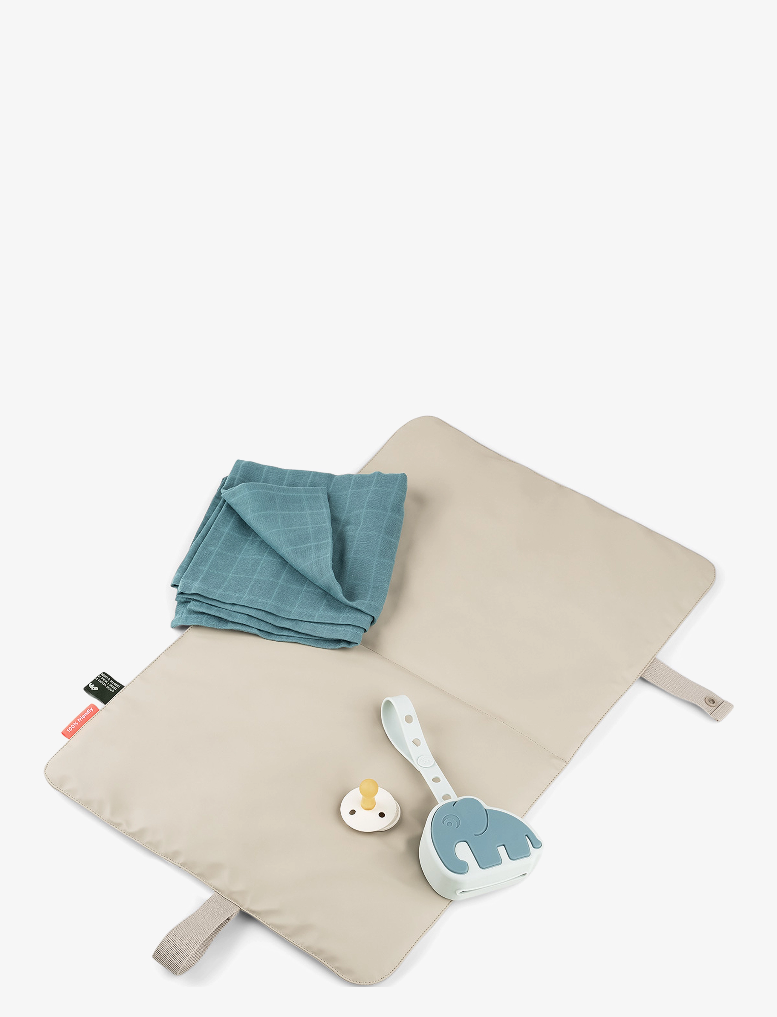 Done by Deer - Foldable changing mat Sand - hoitomatot - sand - 3