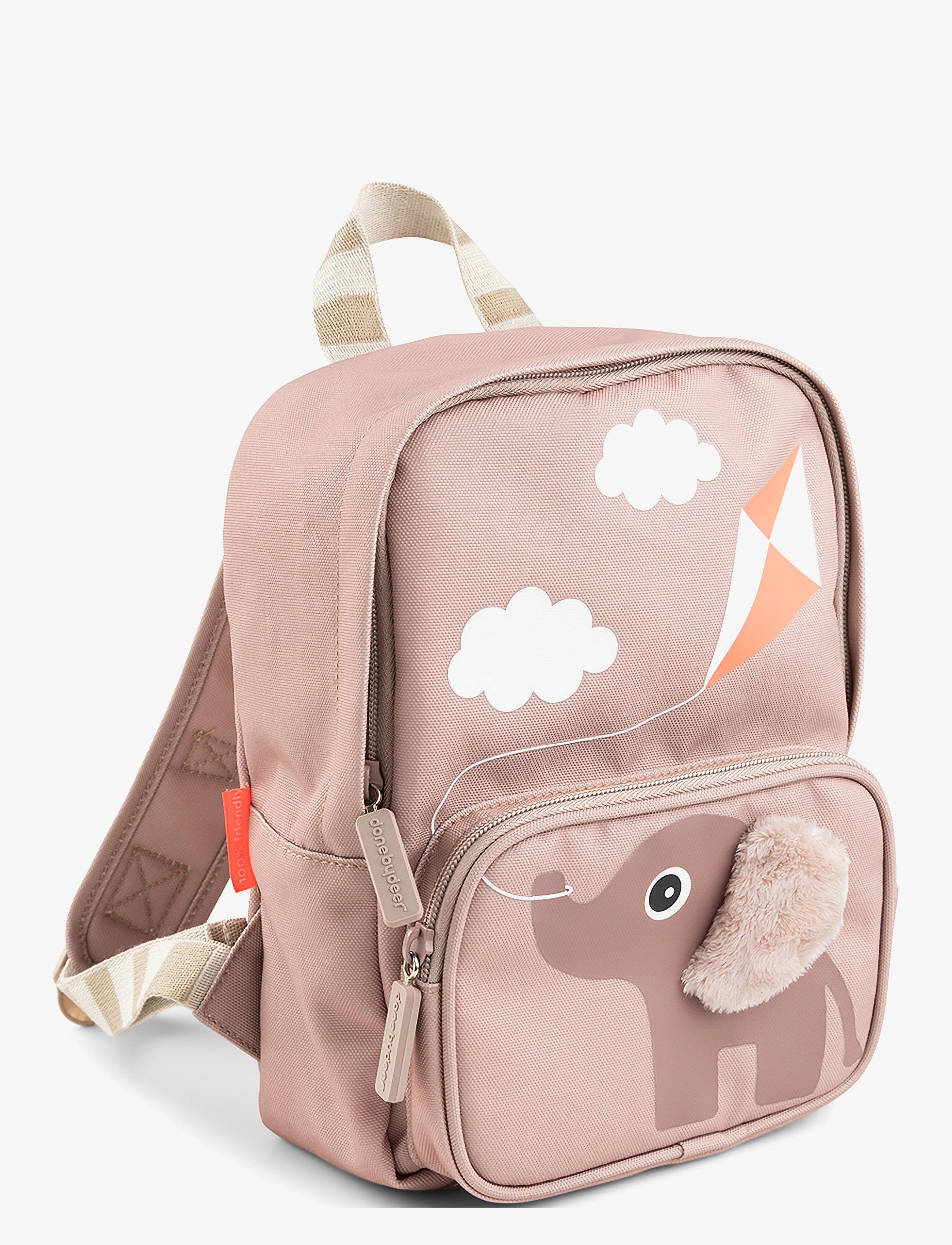 Done by Deer Kids backpack Elphee Powder 4 L - Rygsække - POWDER / pink/rose