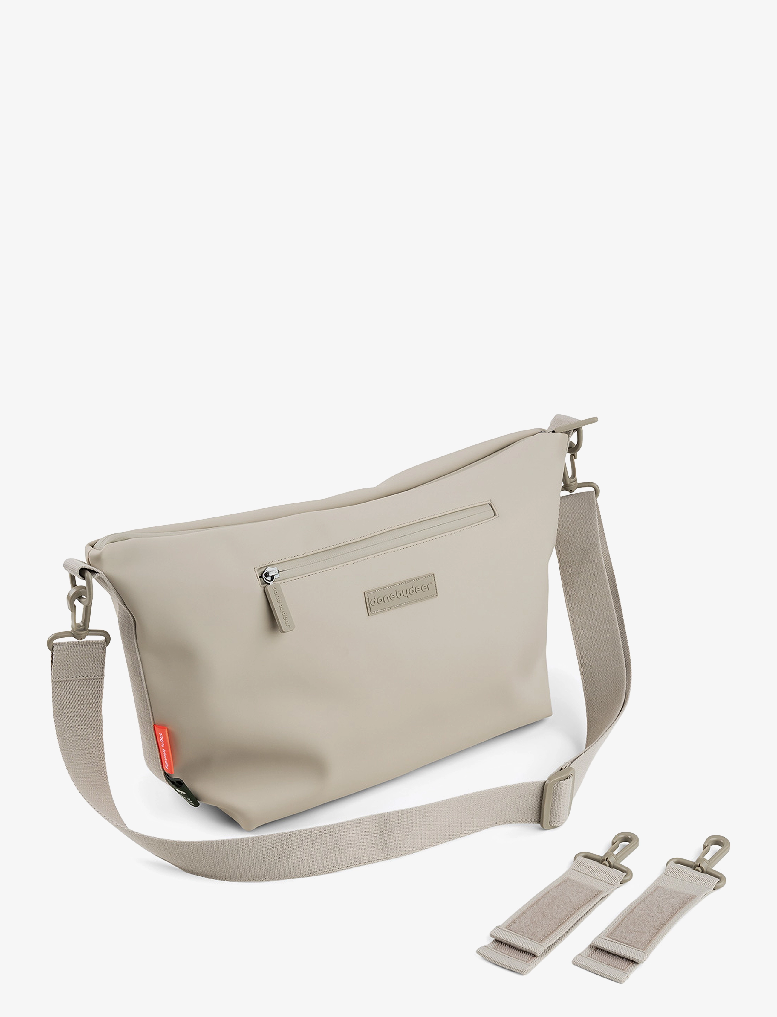 Done by Deer Stroller Bag Sand, One Size, Care & Hygiene, Creme - Changing Bags, Kinder