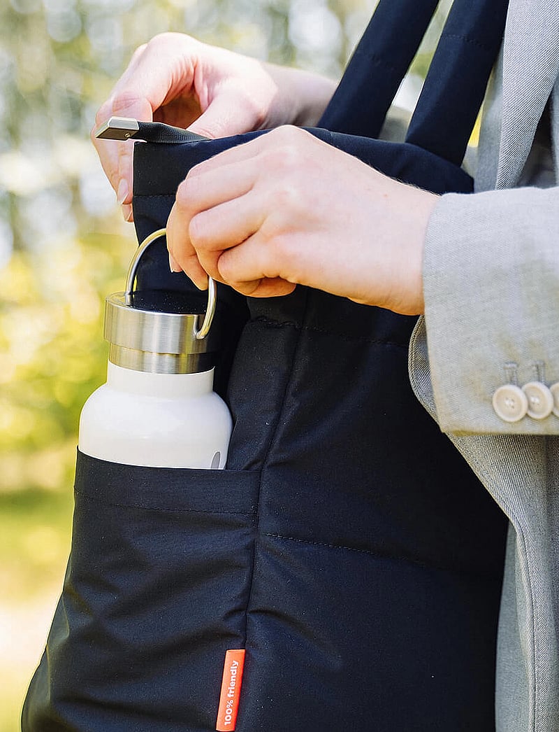 Done by Deer - Quilted changing tote bag Black - torby dziecięce - black - 0