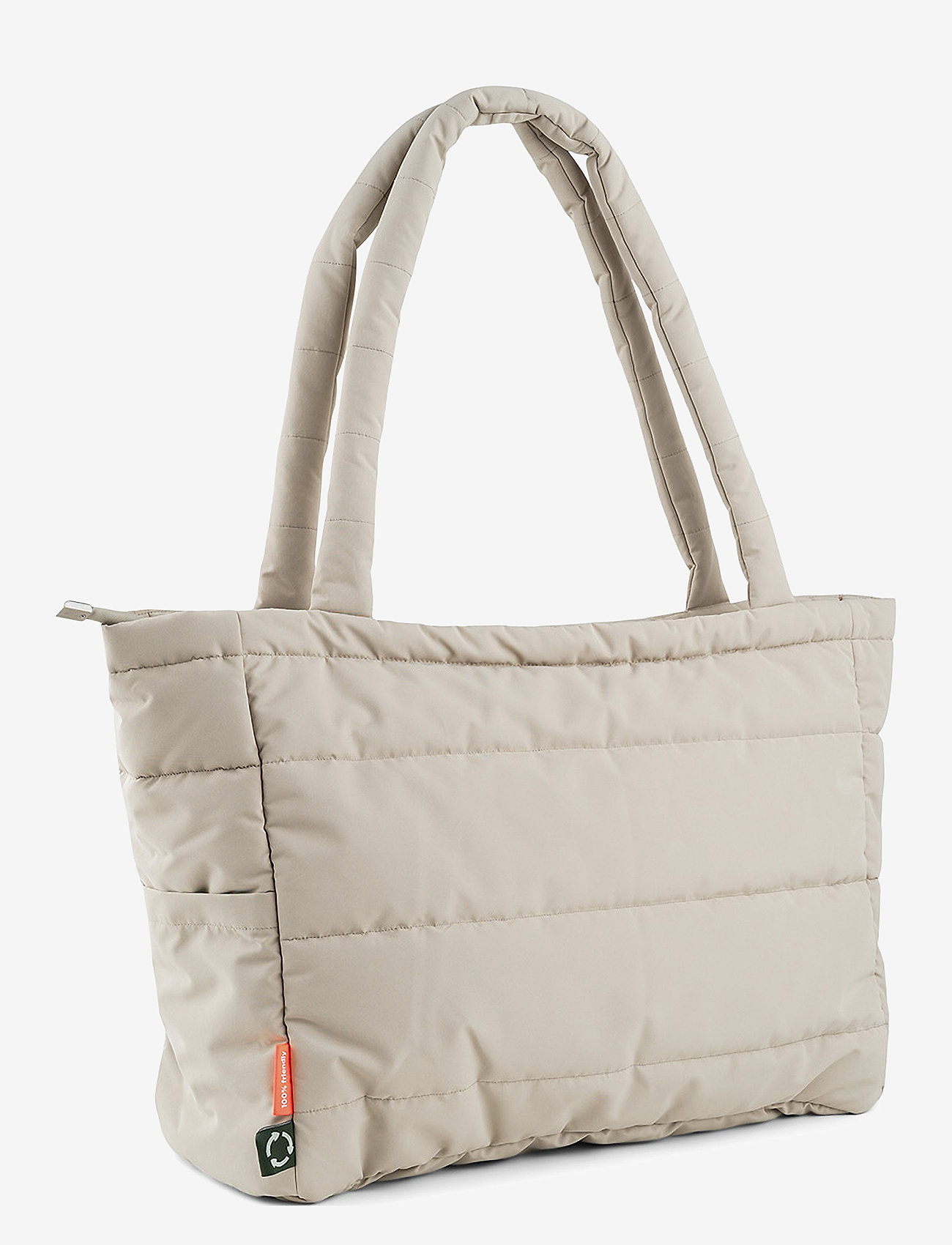 Done by Deer - Quilted changing tote bag Sand - pusletasker - sand - 3